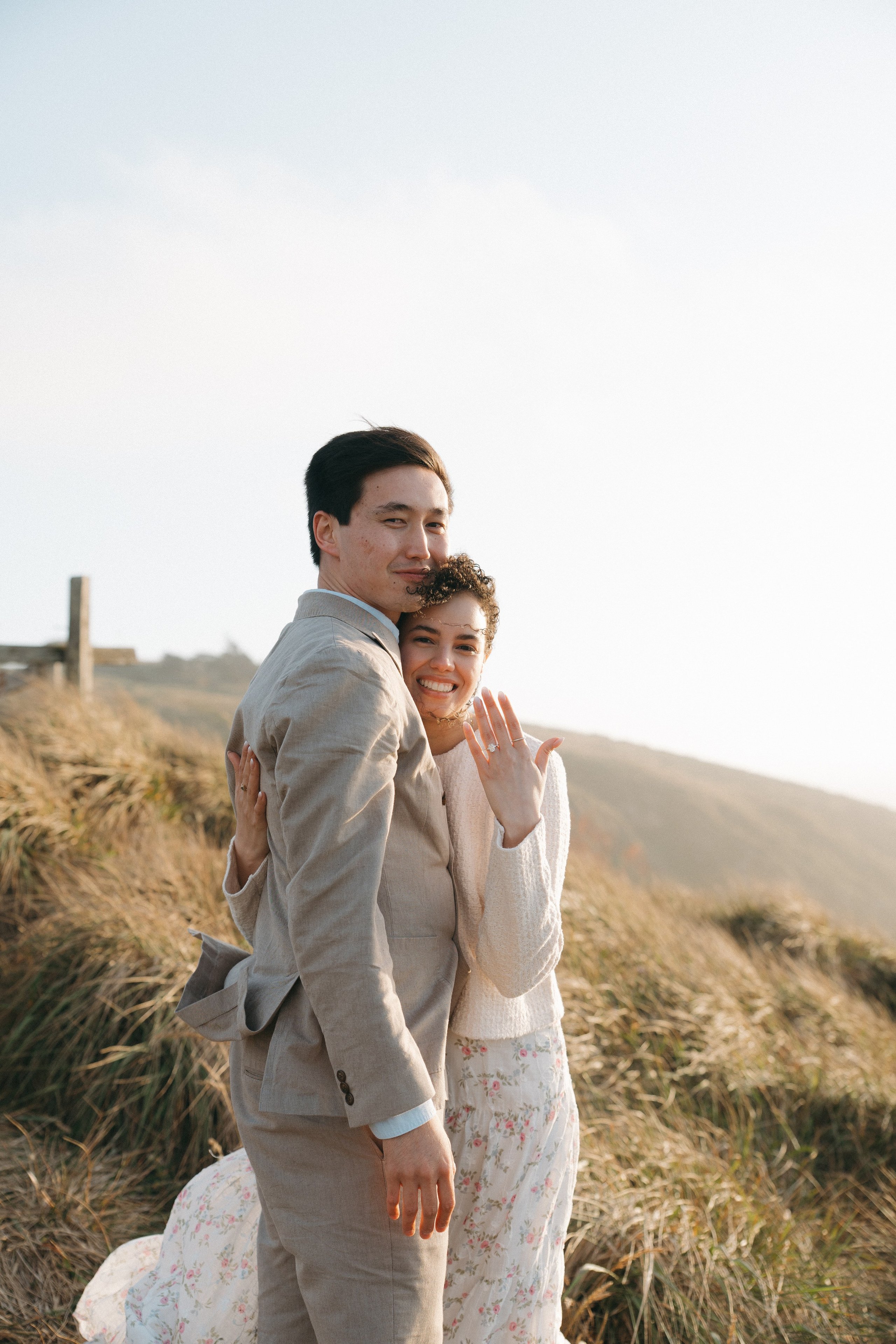 She Said Yes at Point Reyes!. Soulo Photography | San Francisco Bay Area Based Photographer