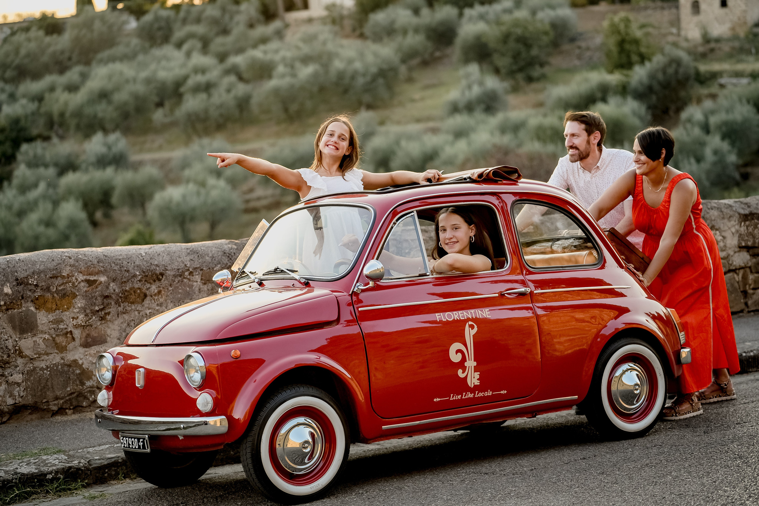 Fiat 500. Stefano Passerini Editorial Wedding Photographer in Italy