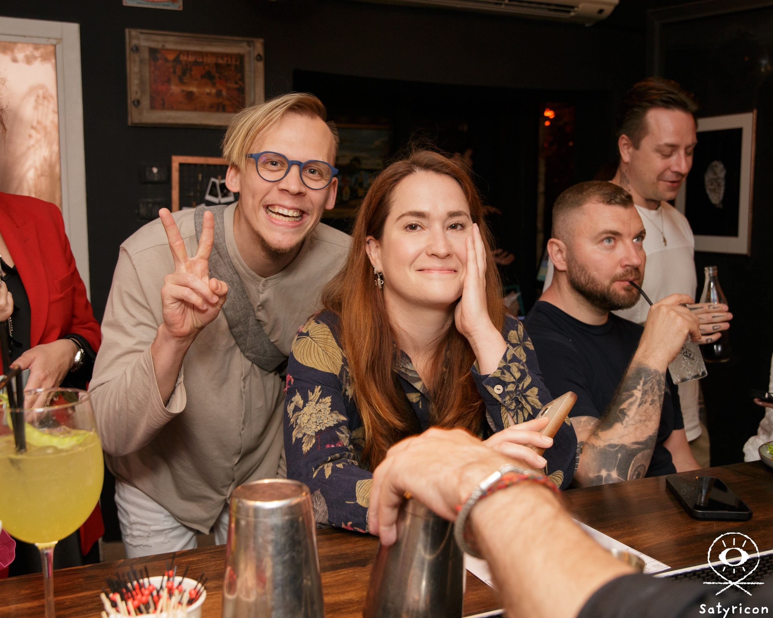 Открытие Гастробара Satiricon Haifa. Портретный и репортажный фотограф в Израиле Рома Бирман