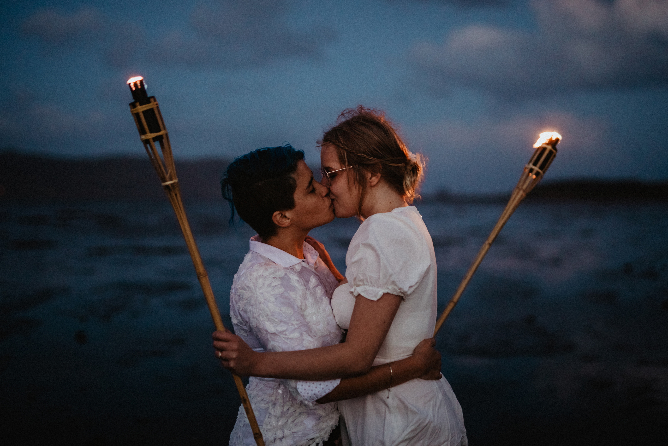 LGBT elopement in Iceland. Iceland elopement photographer & videographer