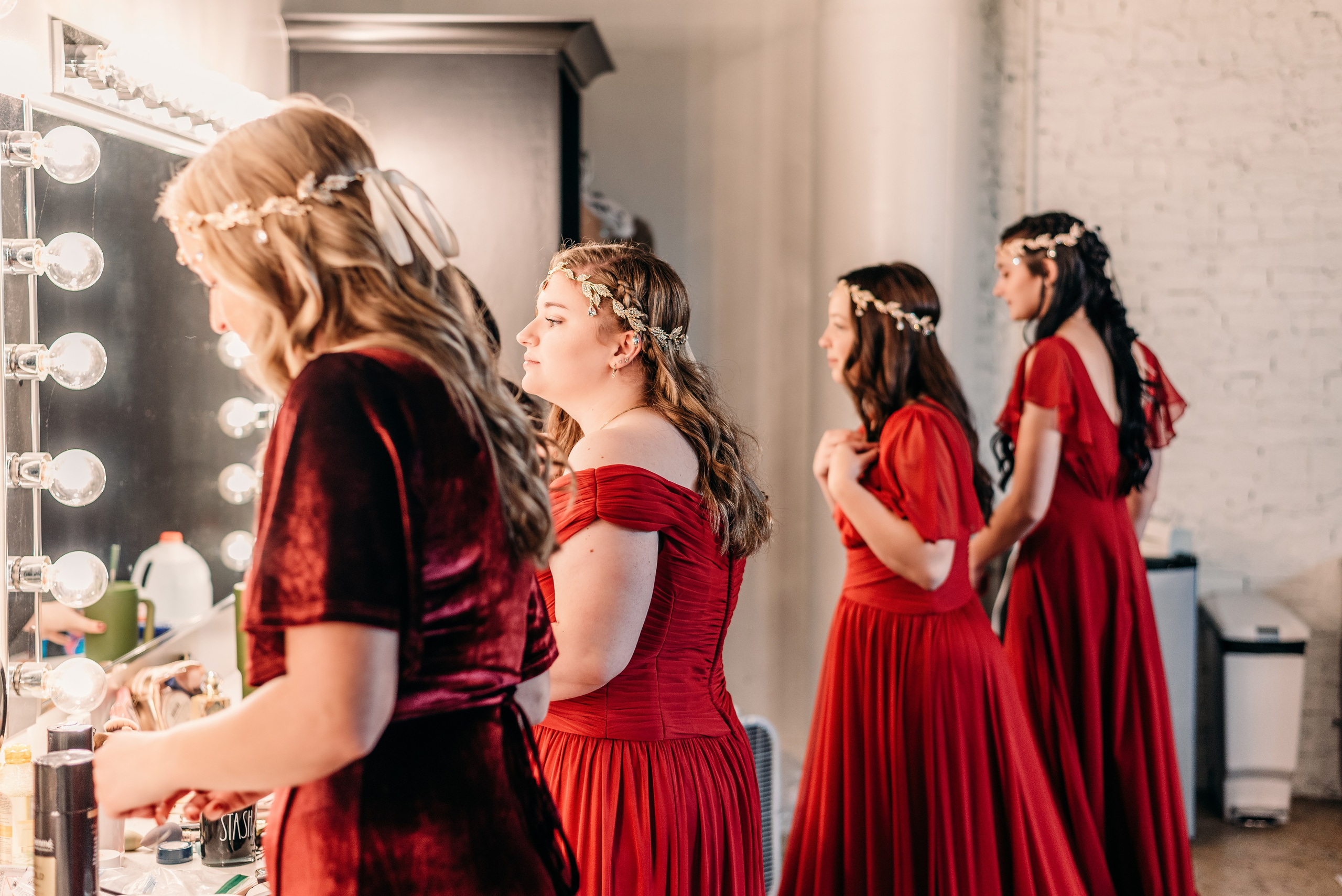 Bold & Dramatic Wedding at The Paper Mill on The Landing | Fort Wayne Wedding Photographer. Alexandria Danielle Photography | Fort Wayne & Indianapolis Wedding Photographer