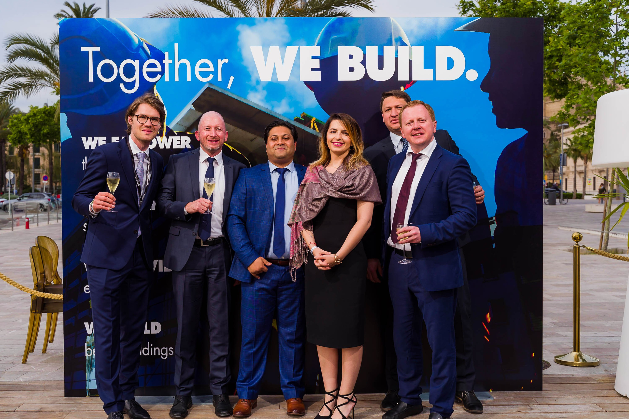 Port of Palma was the setting for this corporate event