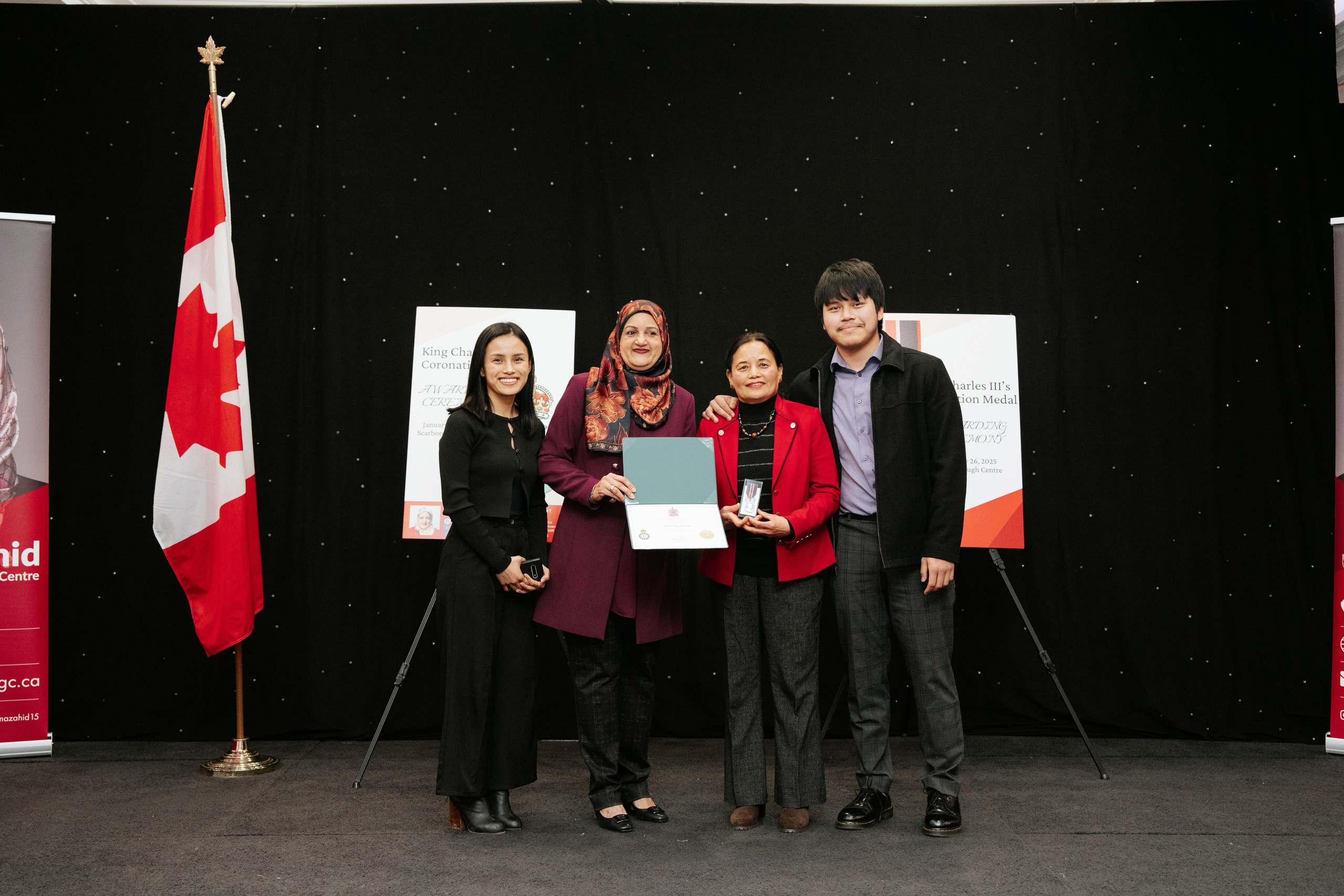 King Charles Coronation Medal Awarding Ceremony. MISAJA MEDIA