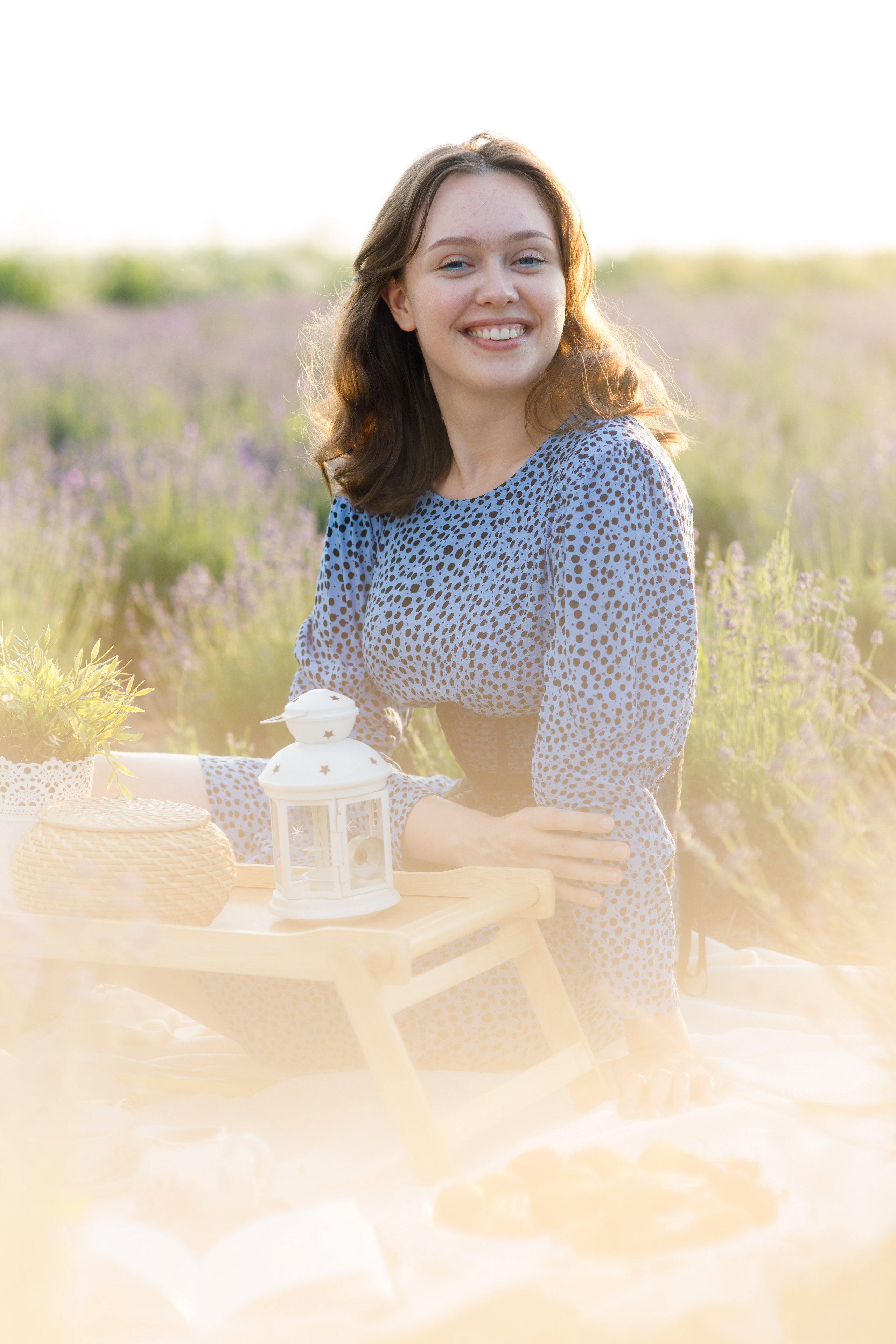 Lavender field. Photographer Anna Curly | Weddings and Events in Dubai