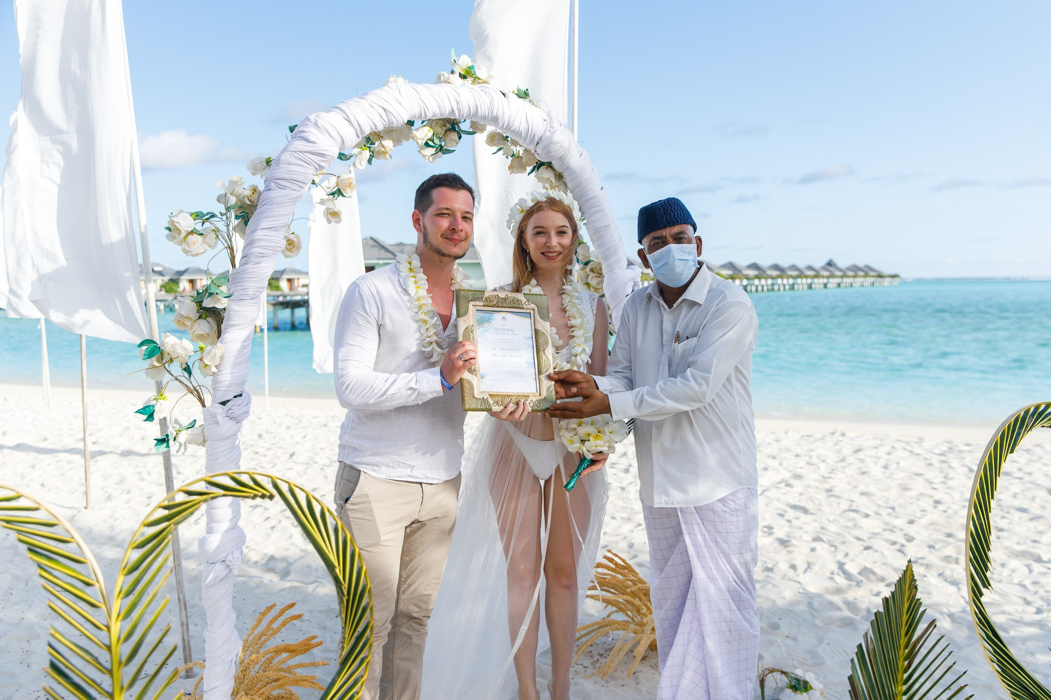 Maldives wedding A&N Feb 2021. Фотограф Анна Кучерявая | Свадьбы и мероприятия в Дубае