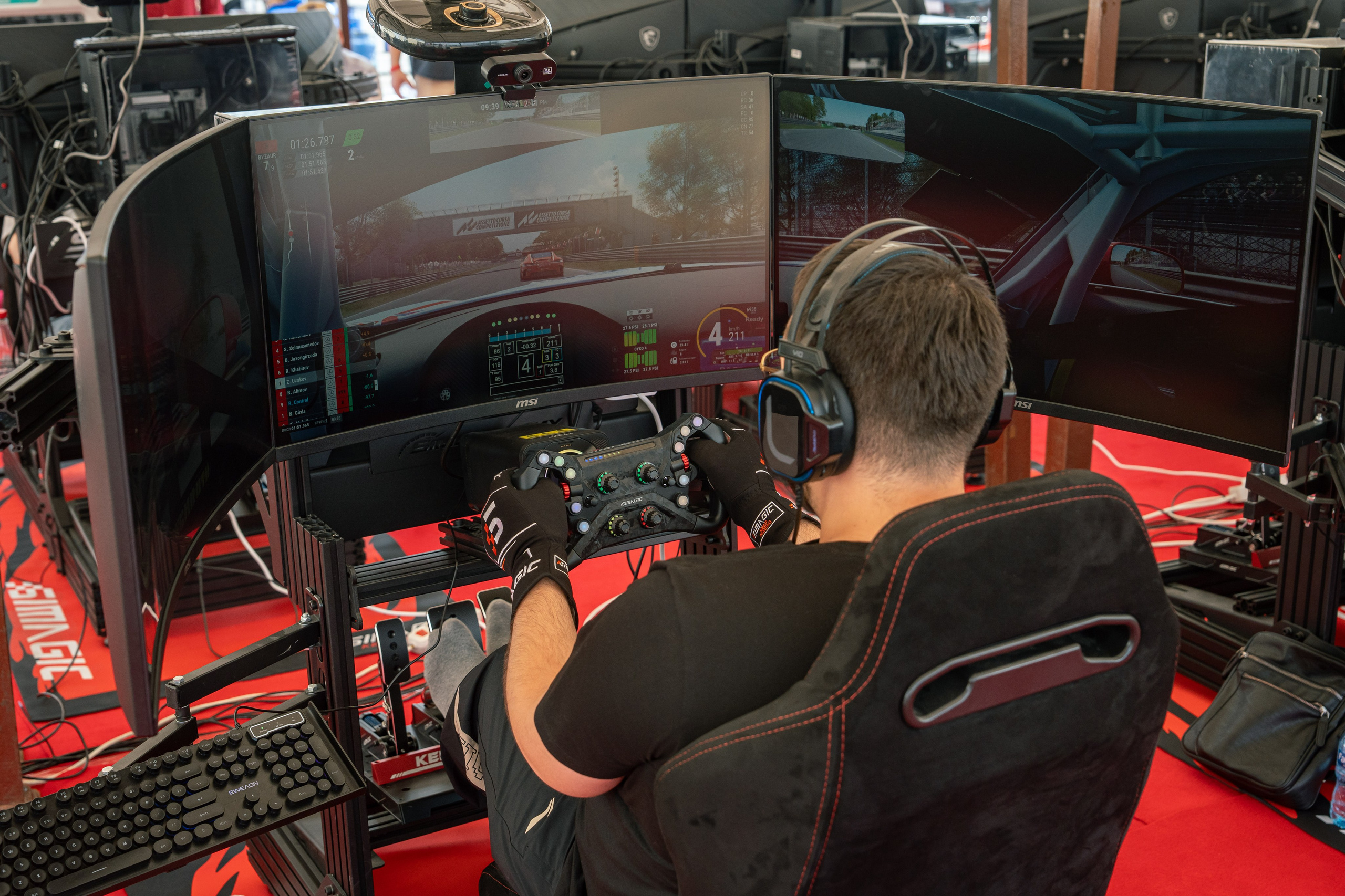 1й этап Чемпионата Узбекистана по цифровому автоспорту NAFKU eSports GT3 Championship