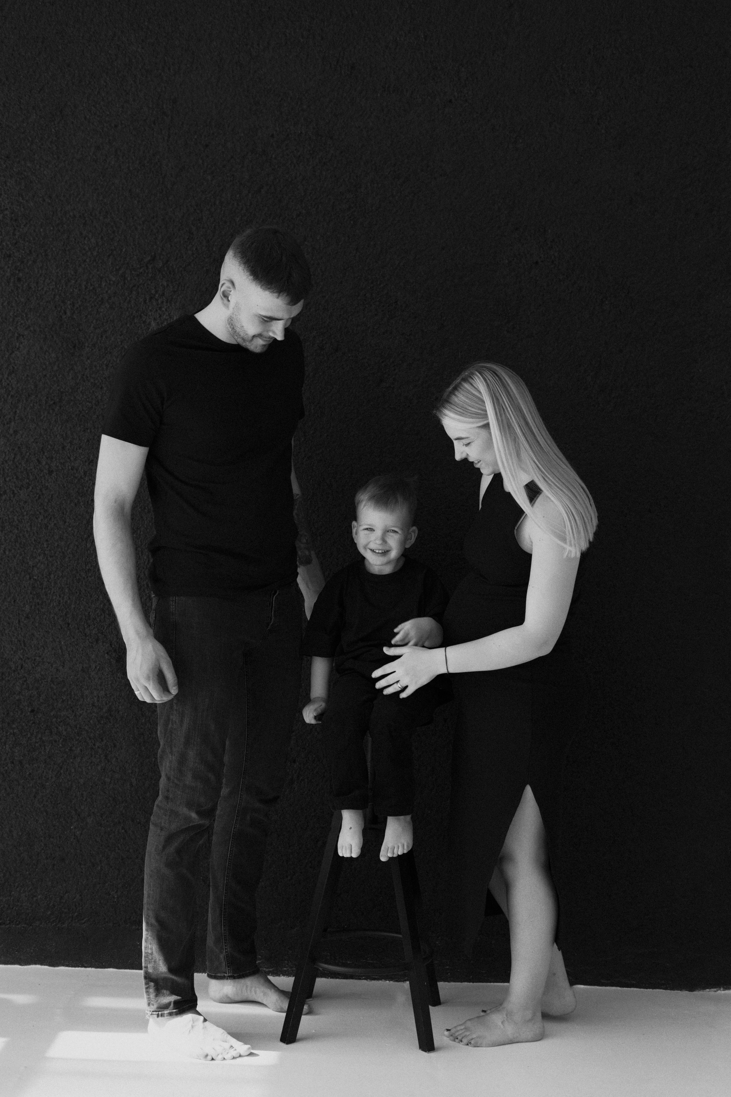 Justės ir Manto šeima. Fotografė Agnė Navickaitė