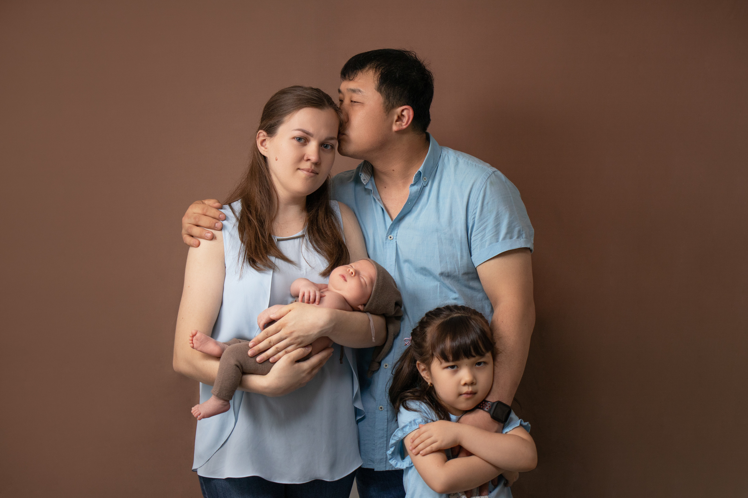 Тимофей. Фотограф беременности, ньюборн и годовасиков в Корее Жанна Хан