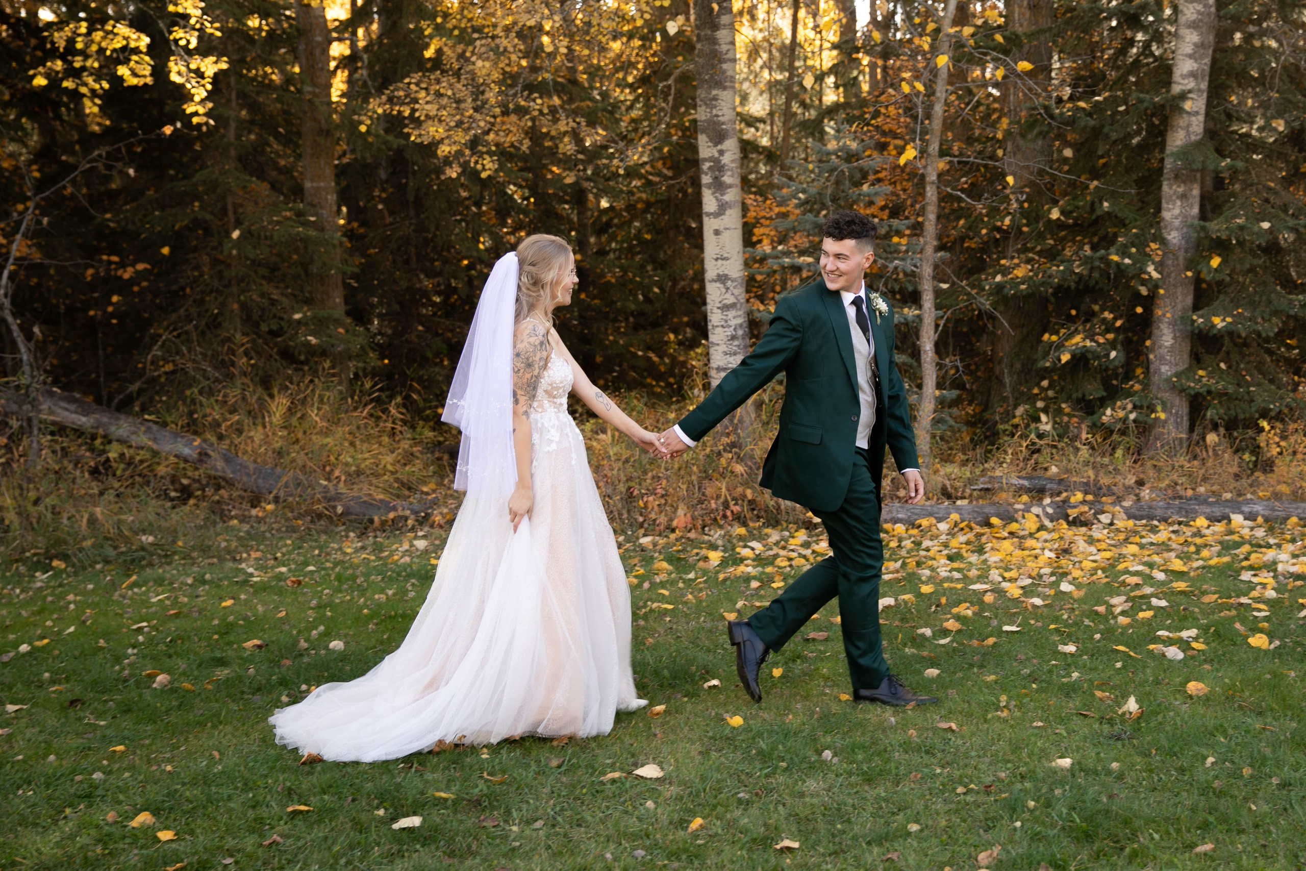 Renee & Emmett Wedding. Fotografía accesible en Calgary