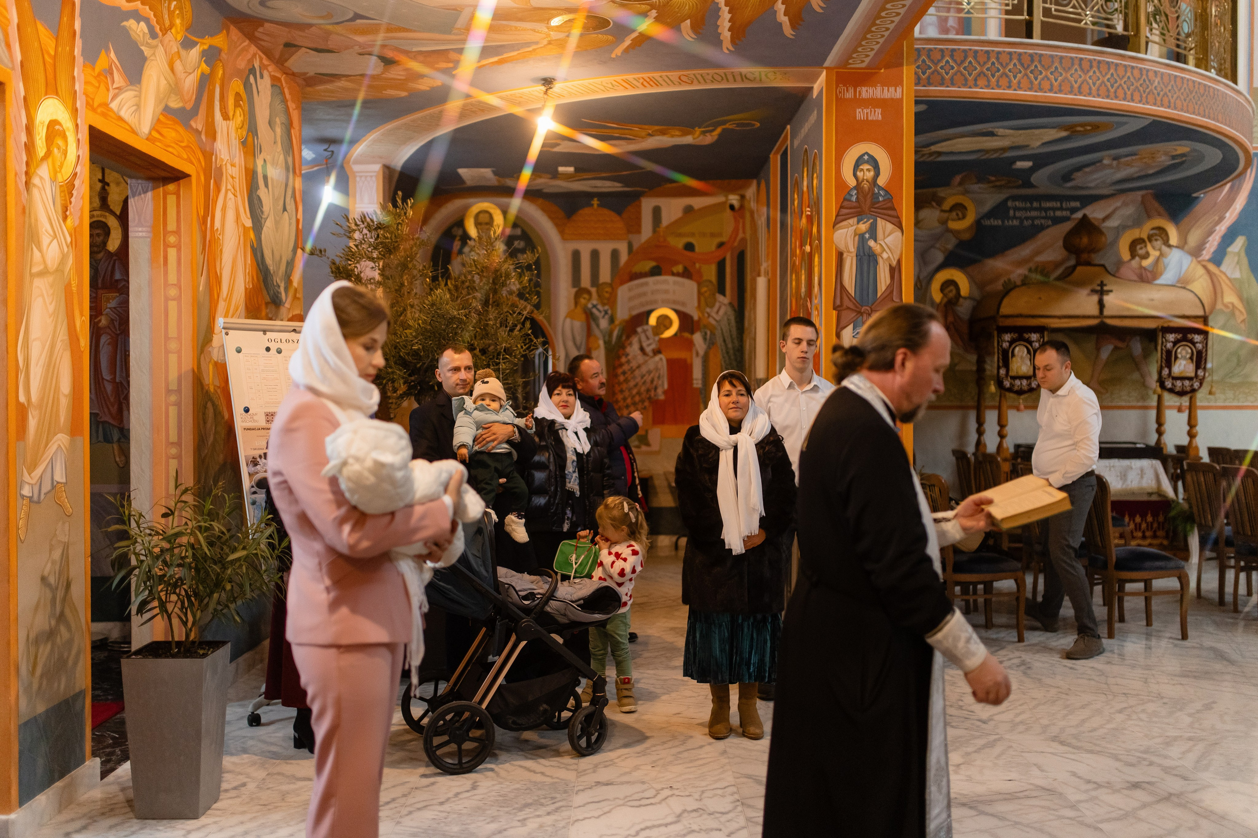 Хрещення Моніки. Весільний, сімейний фотограф Варшава