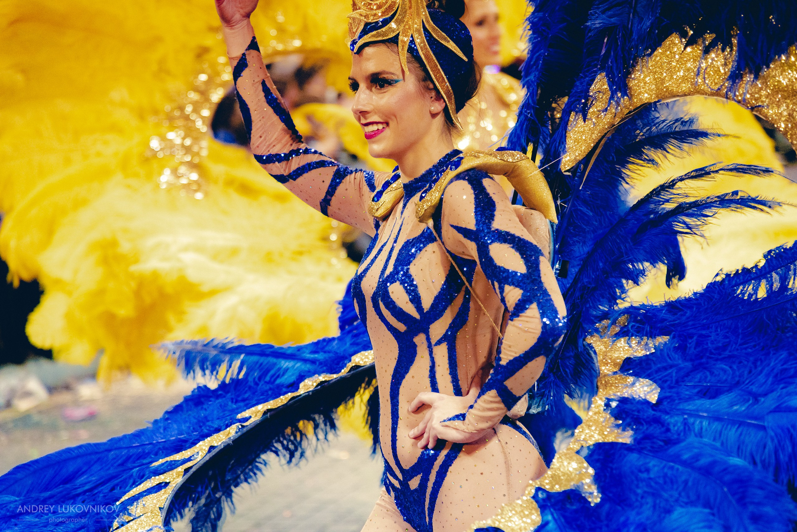 Photo report from the night carnival in Murcia | Reportage photographer Andrey Lukovnikov