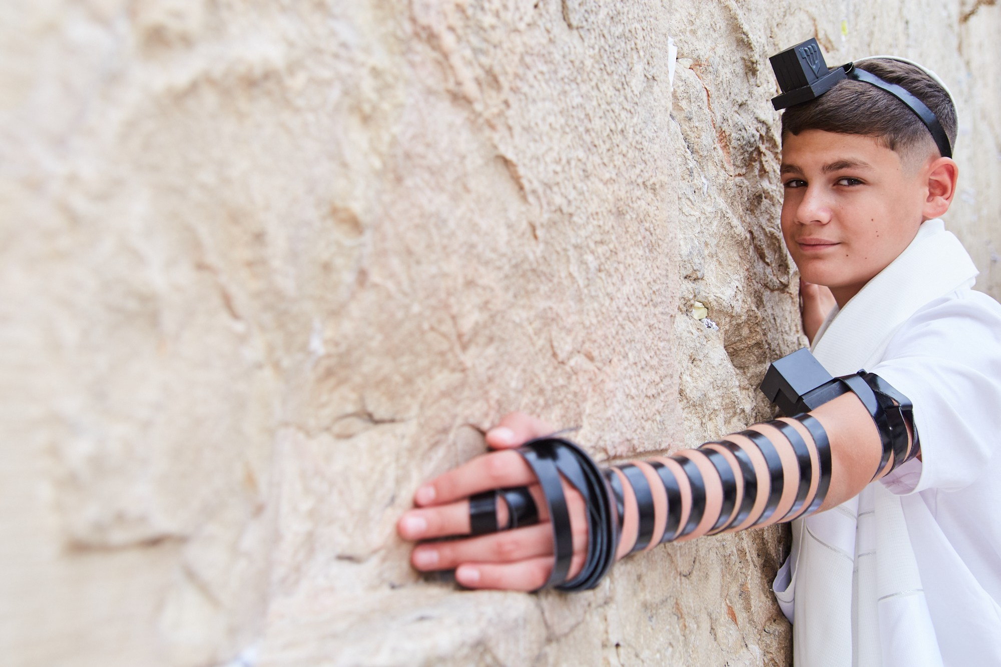 Бар-мицва на Котеле 2. Портретный и репортажный фотограф в Израиле Рома Бирман