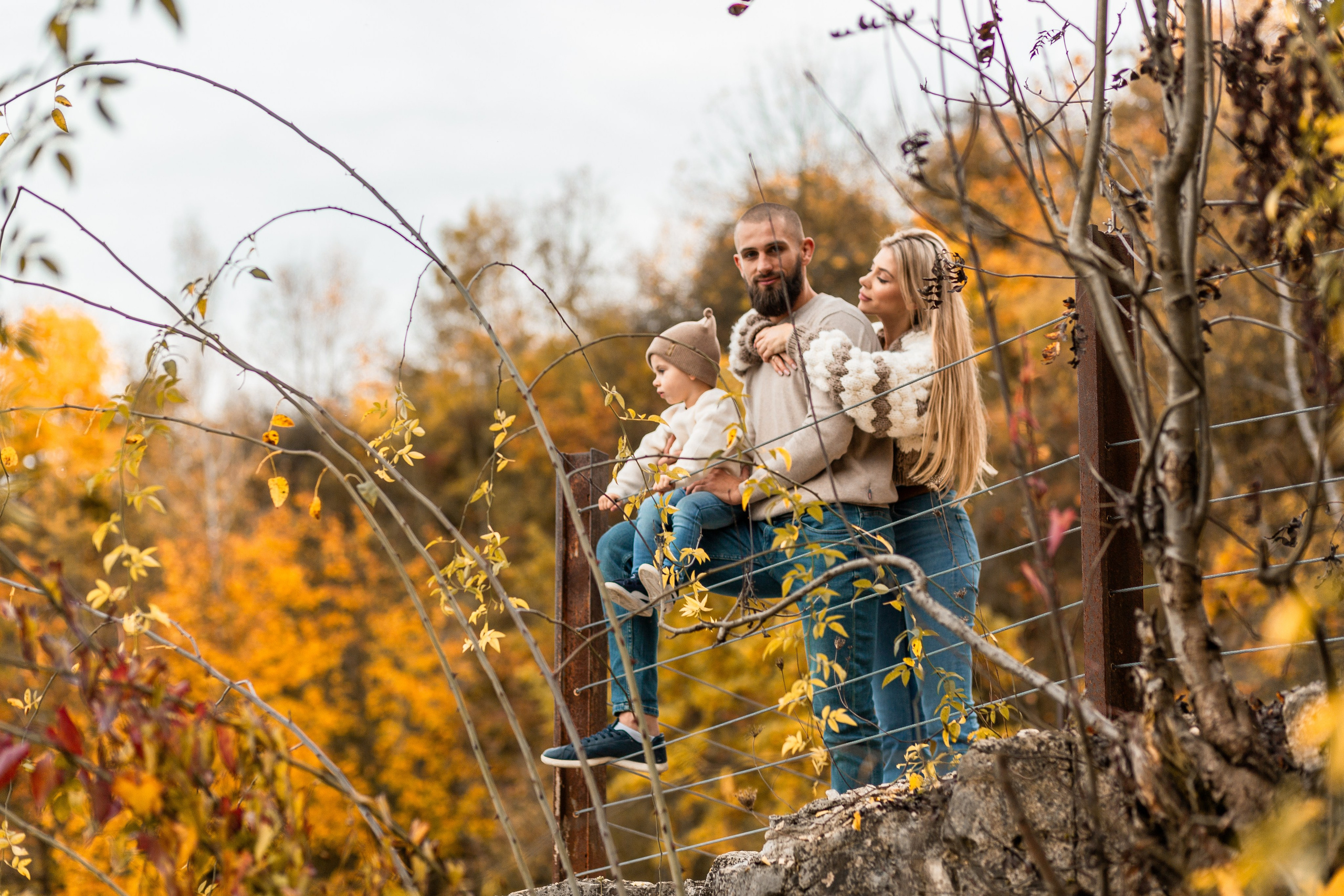 Rodzina Marta Oskar i Nikoś