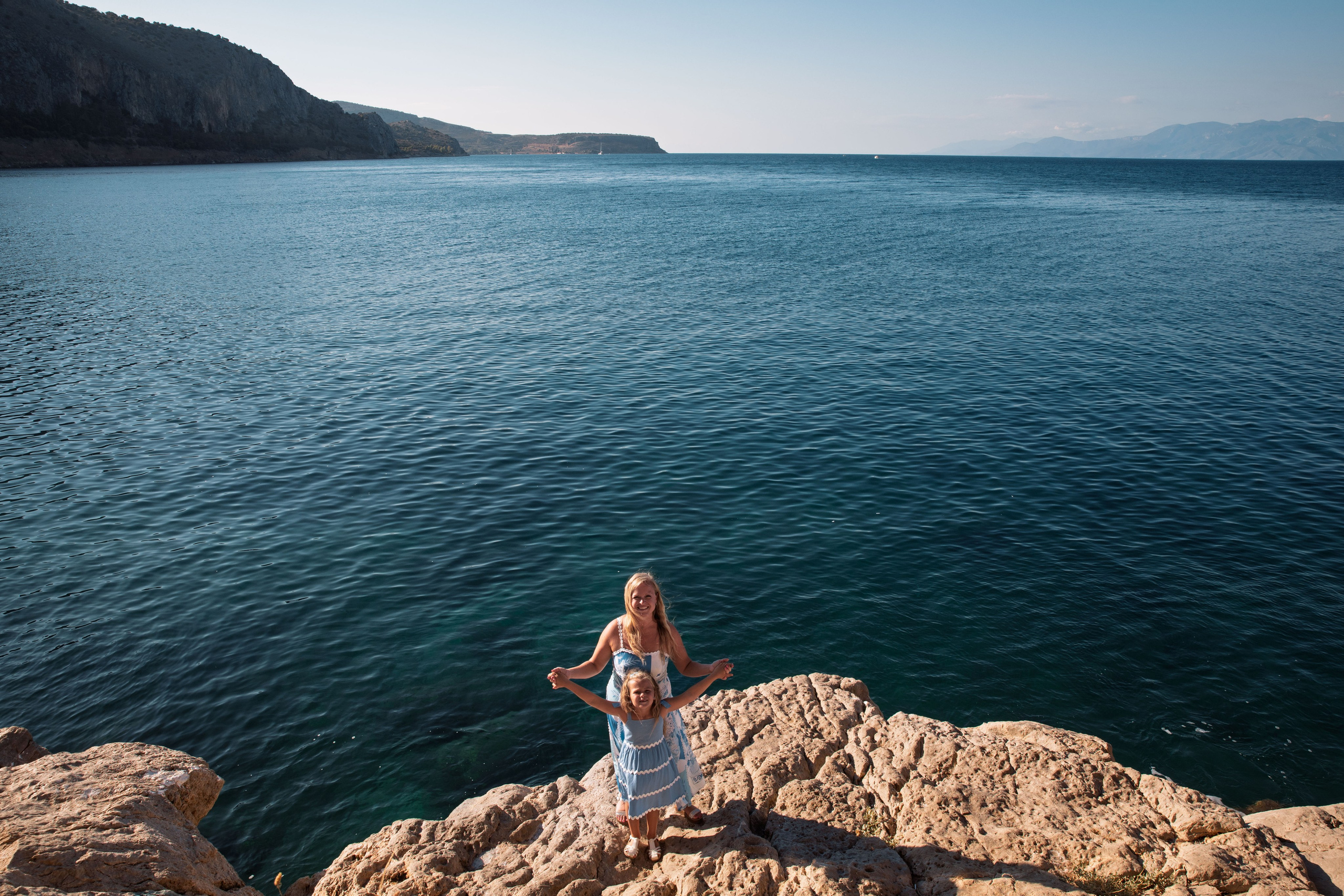 Family Kordalis (USA - Greece). Photographer Anya Khasapi. Nafplio, Greece