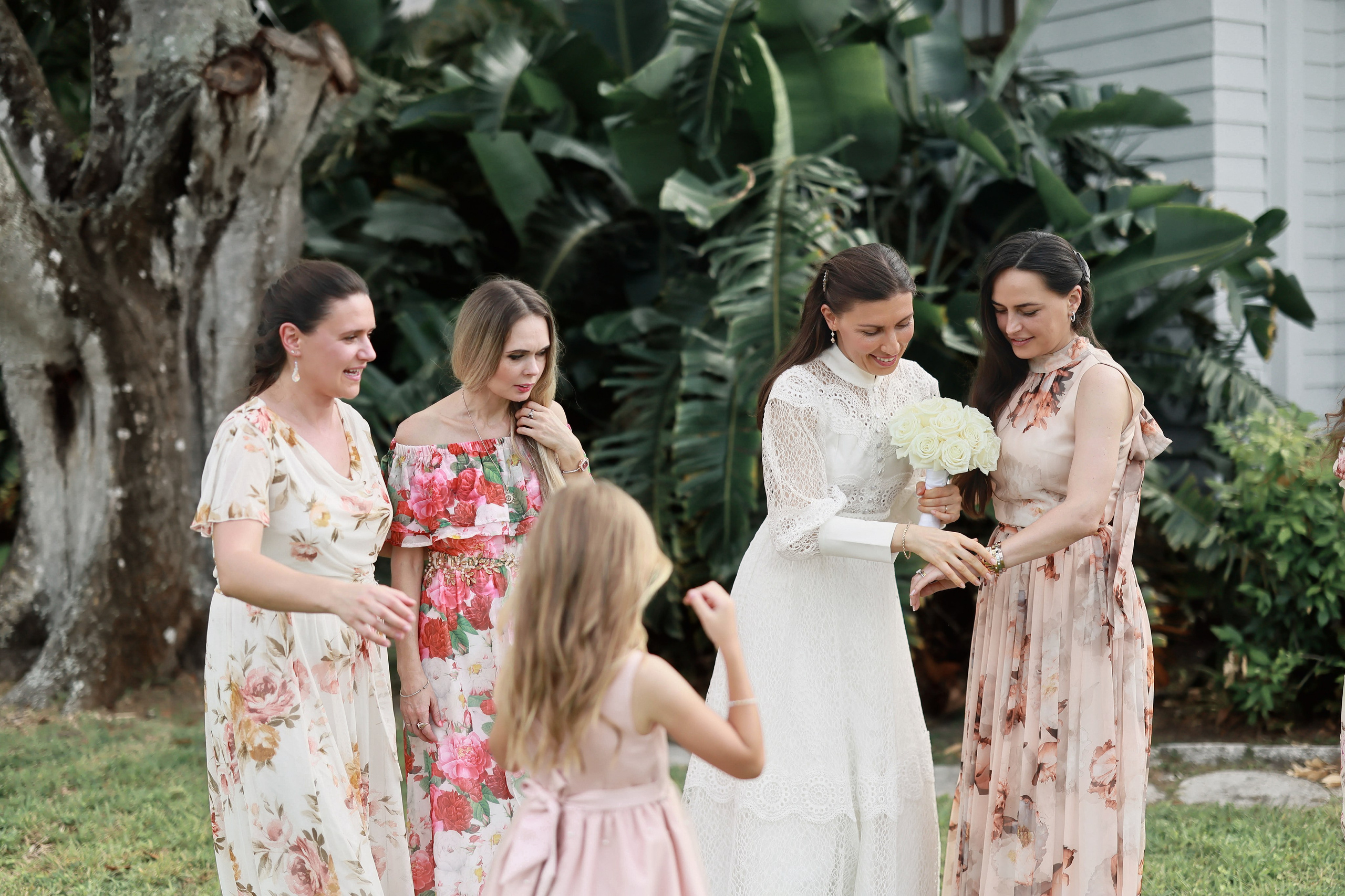 Intimate Church Wedding in Sarasota, Florida. Wedding and family photographer Olga Belianskaia