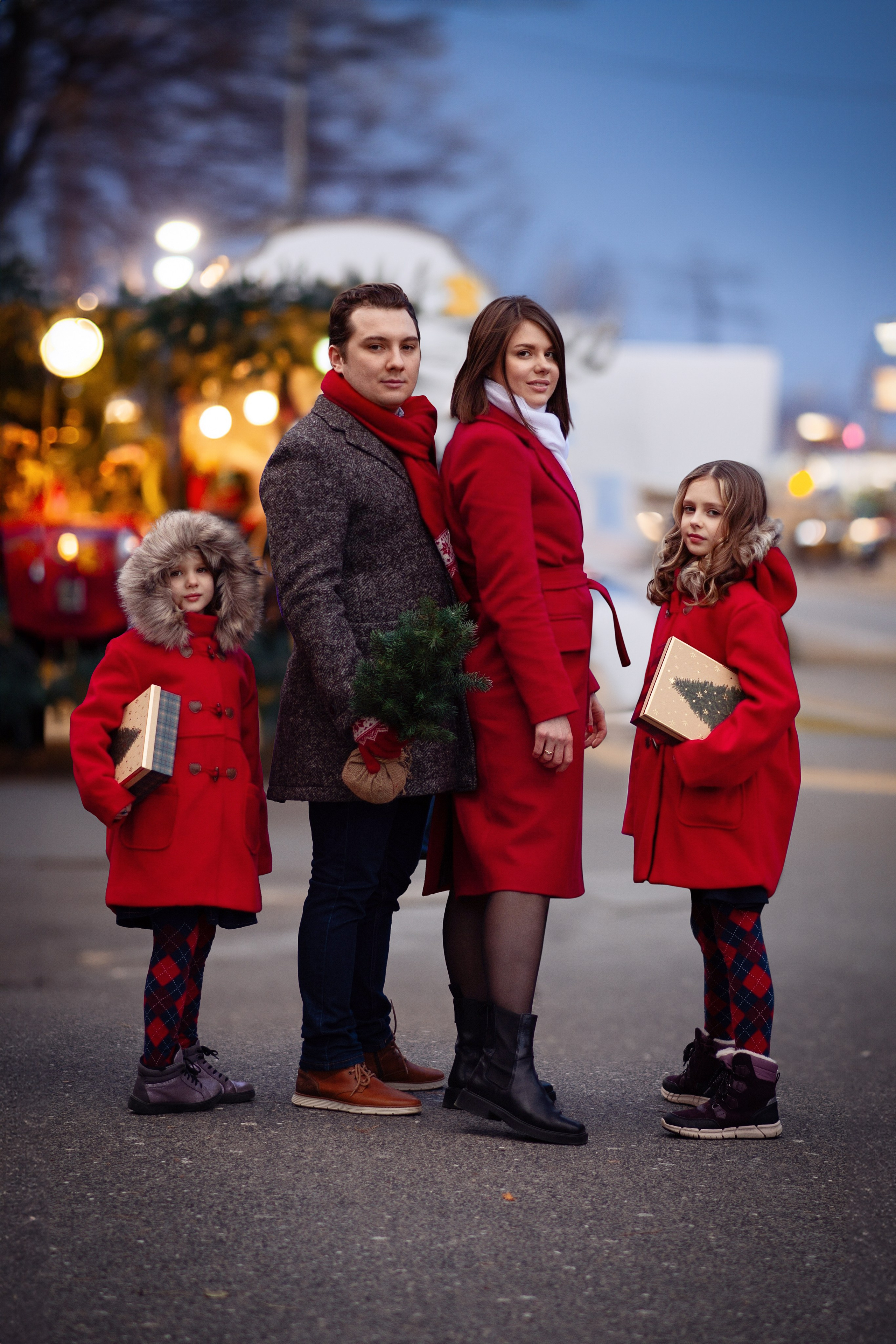 Рождественское чудо. Семейный и детский фотограф