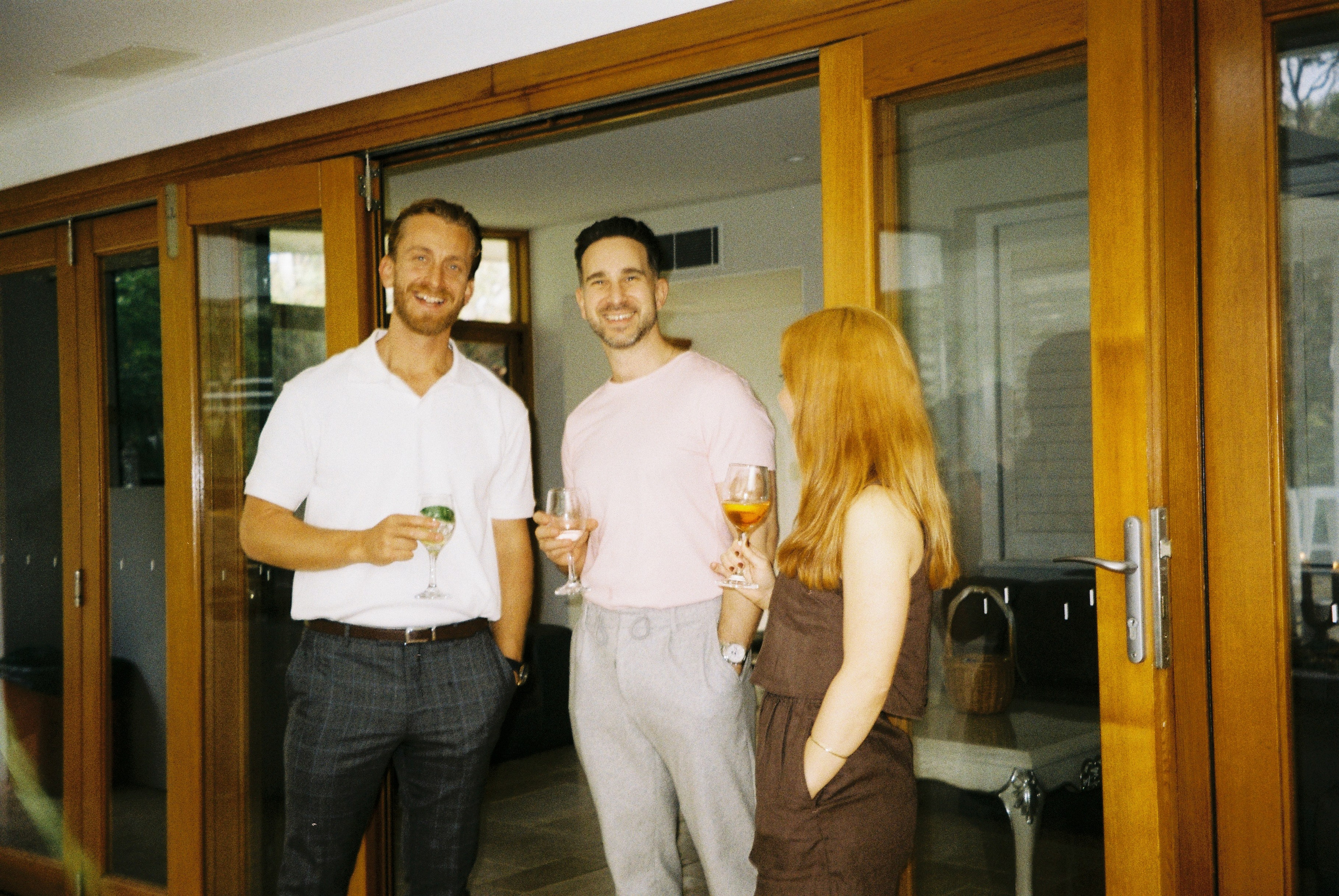 Engagement Party. Film portrait photographer