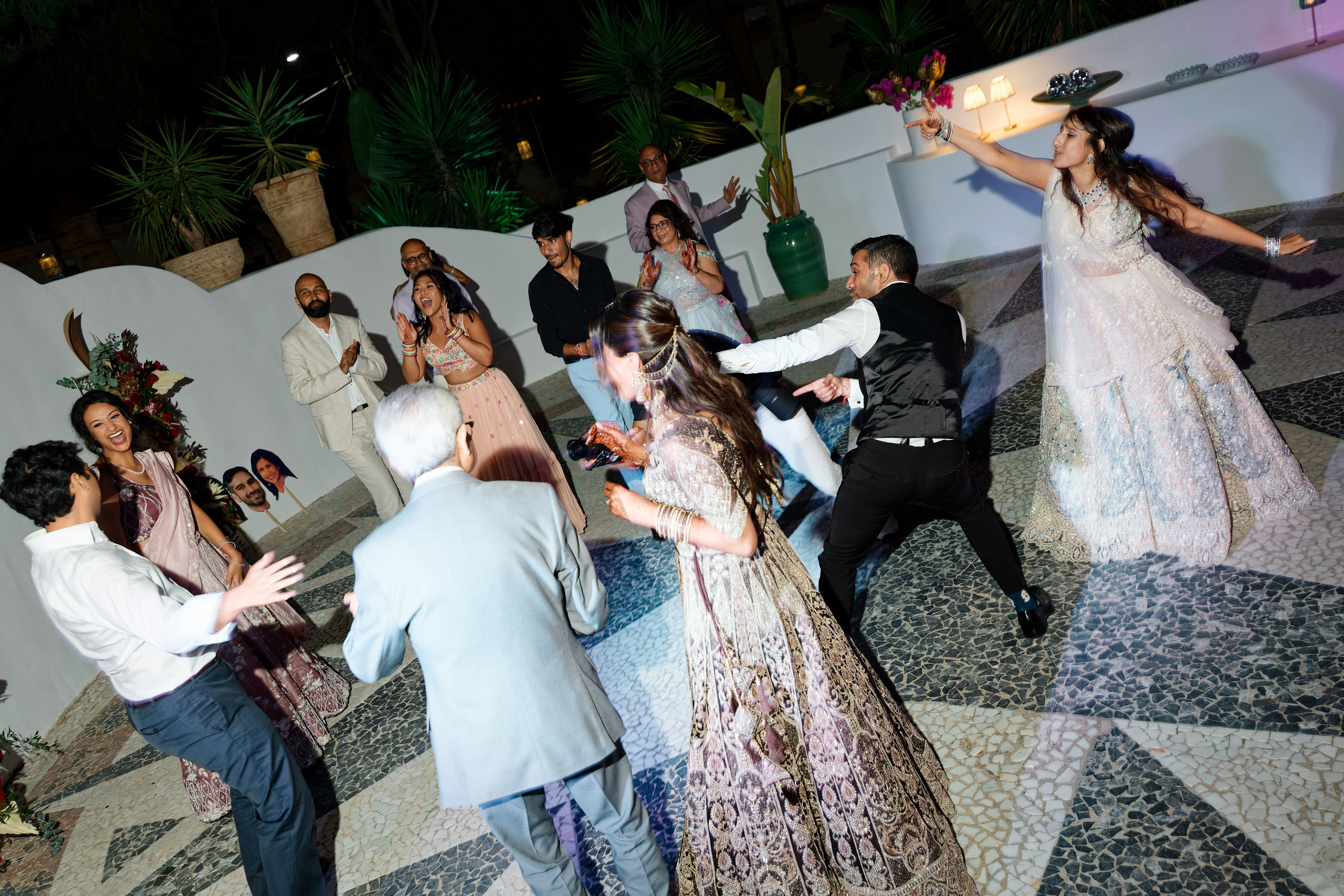 Indian wedding at Gran Villa Rosa, Barcelona