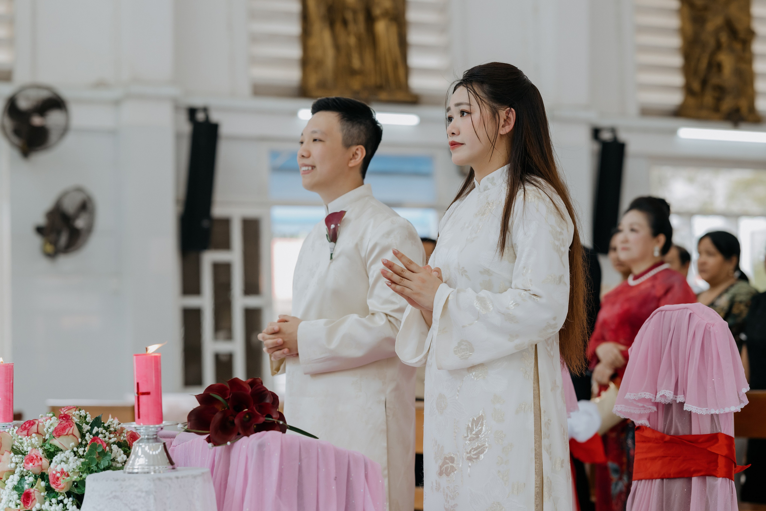 Church Wedding / TRANG & TUONG. Saigon Wedding Present | Art Beyond Moments