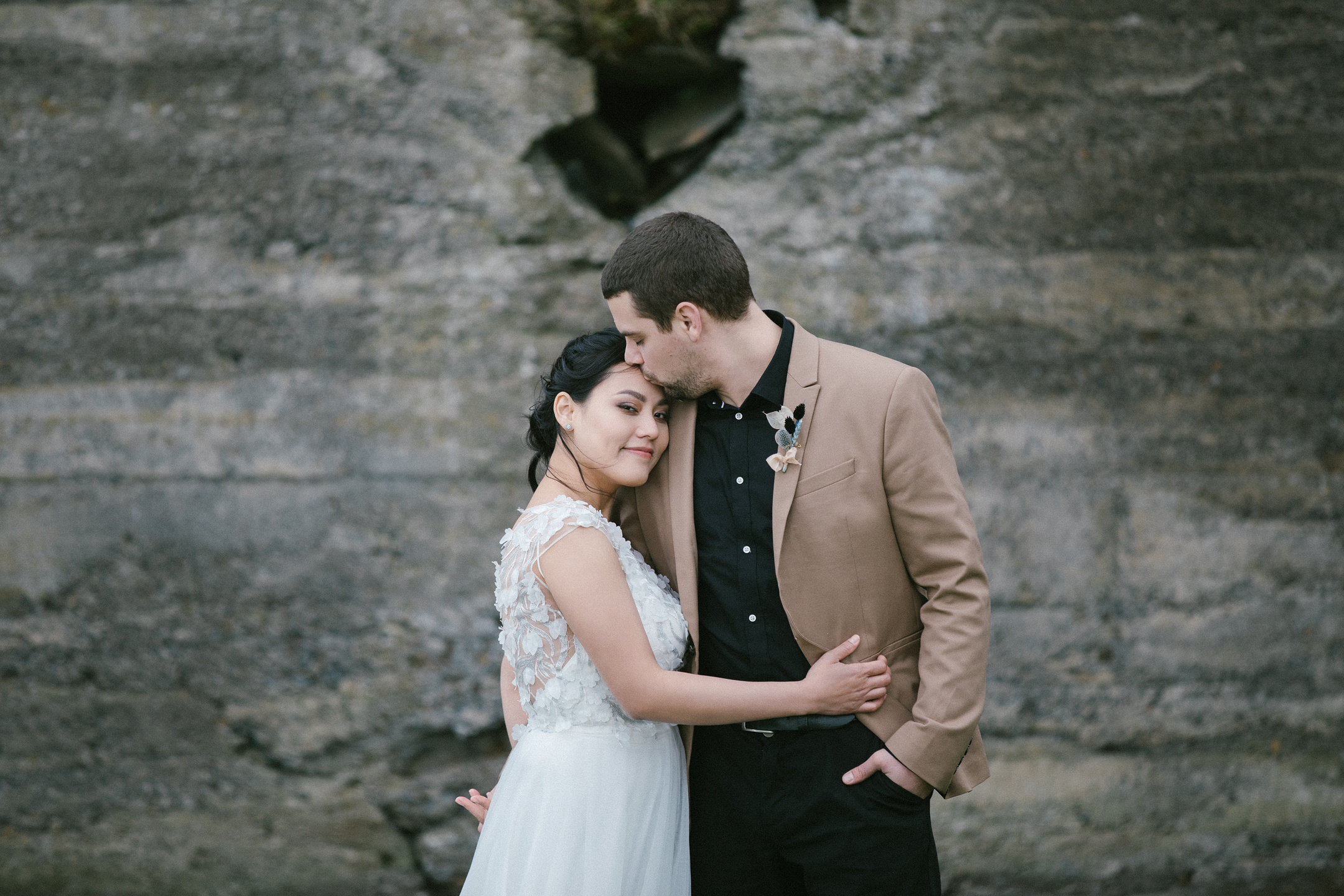 After Wedding Island | Vik, Schwarzer Strand & Skógafoss. Hochzeitsfotograf Bodensee & Allgäu | Liliana Berkut