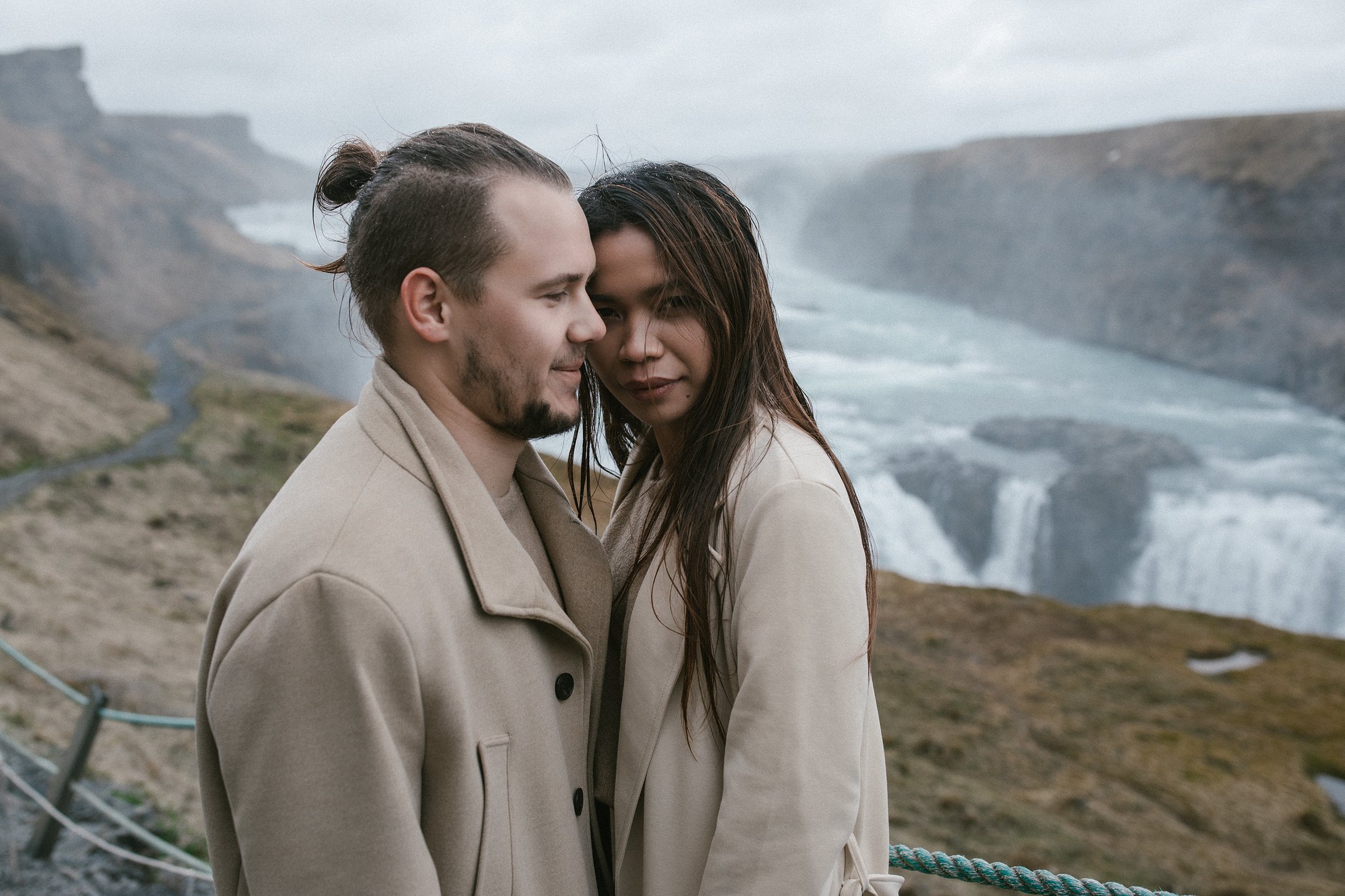 Hochzeitsfotos Island | Gullfoss & Kerid. Hochzeitsfotograf Bodensee & Allgäu | Liliana Berkut