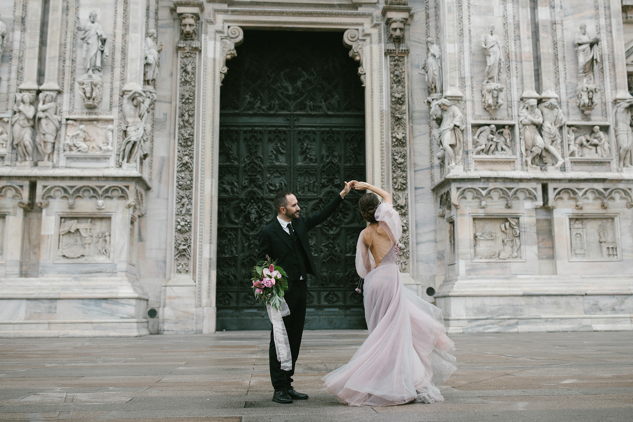 Hochzeitsfotografie Mailand | Dom & Galleria Vittorio Emanuele II. Hochzeitsfotograf Bodensee & Allgäu | Liliana Berkut