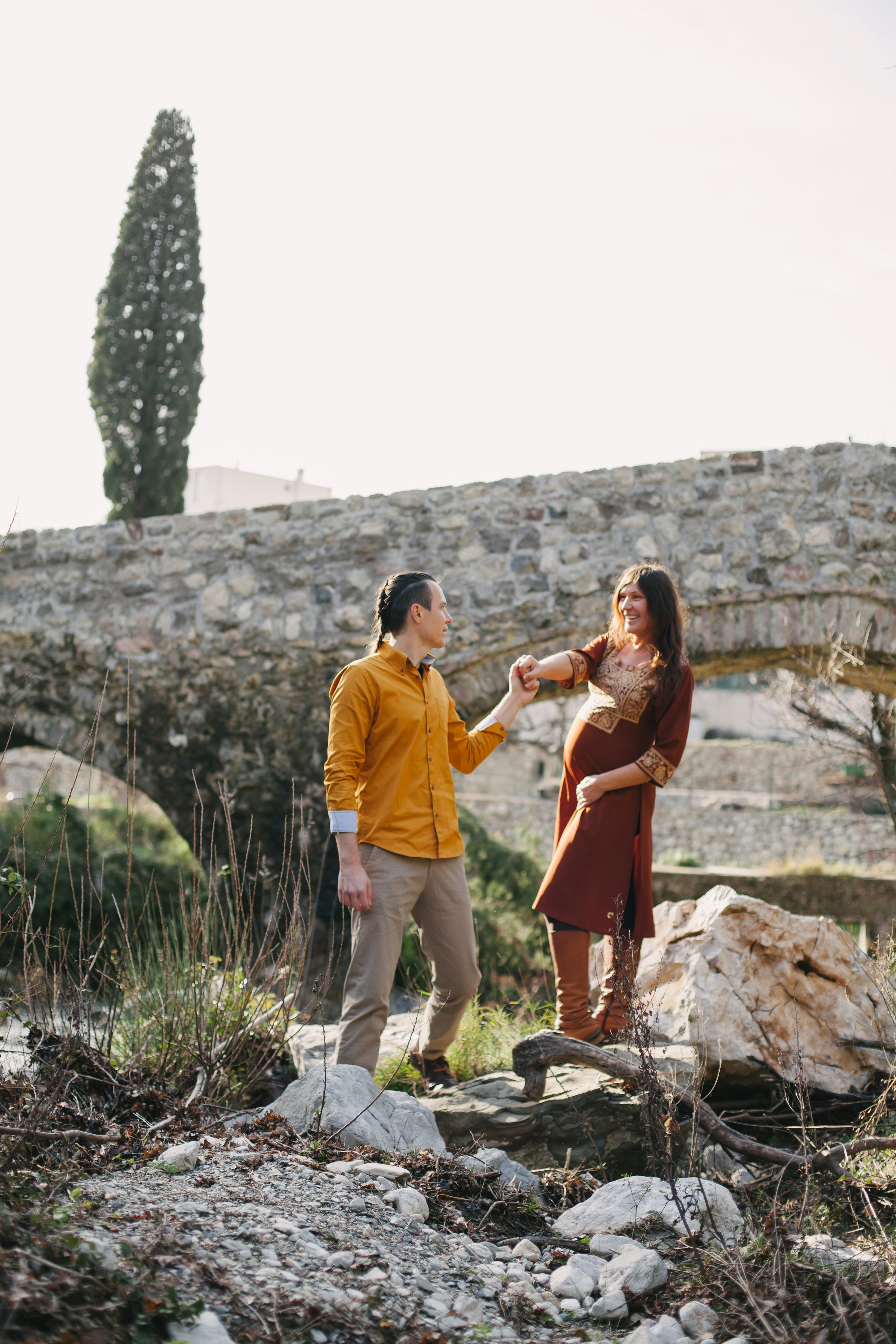 Maternity Session in the Olives. Sunkrit Photography