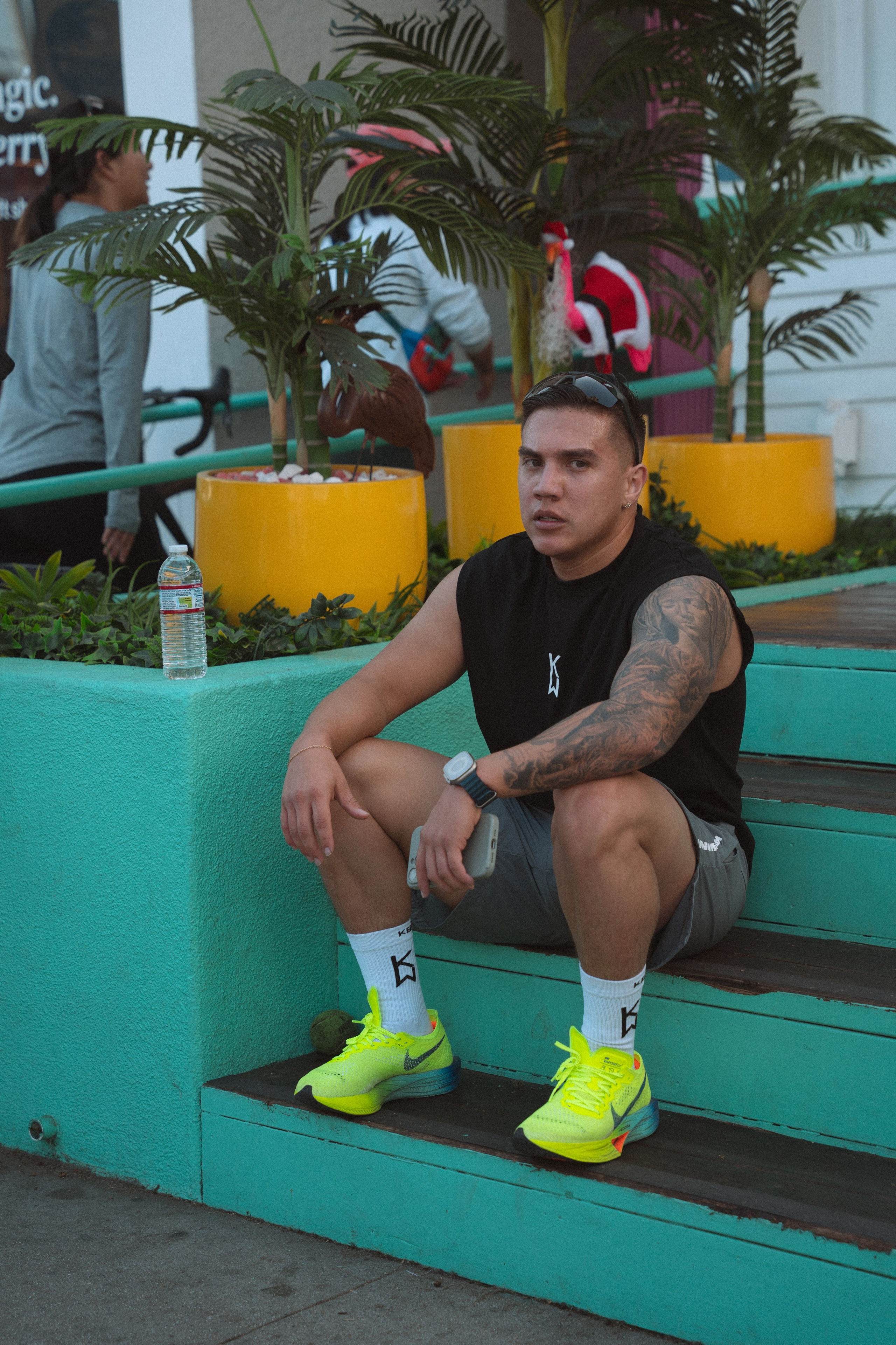 Keep Winning Run Club. Santa Monica based photographer Kristina Vasilenko