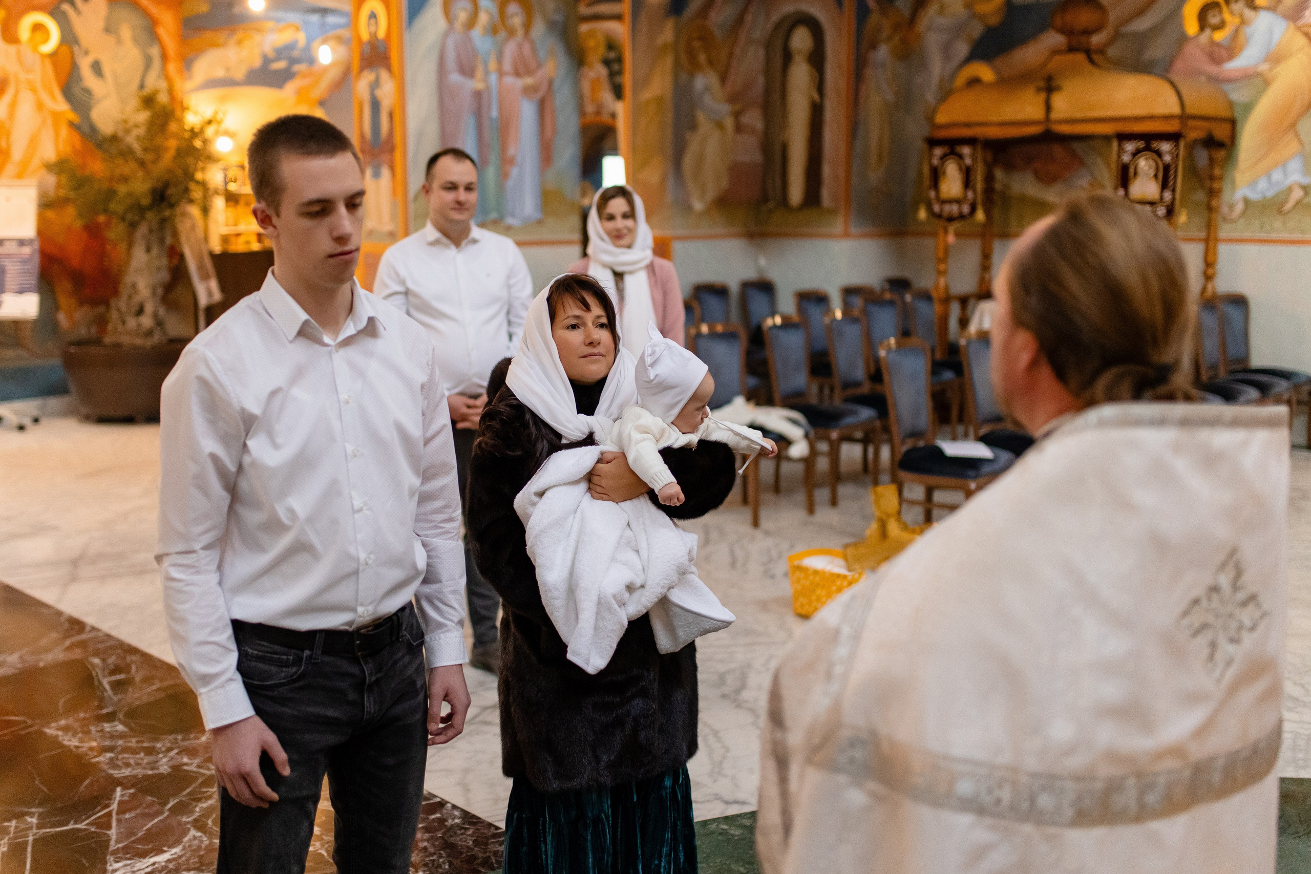 Хрещення Моніки. Весільний, сімейний фотограф Варшава