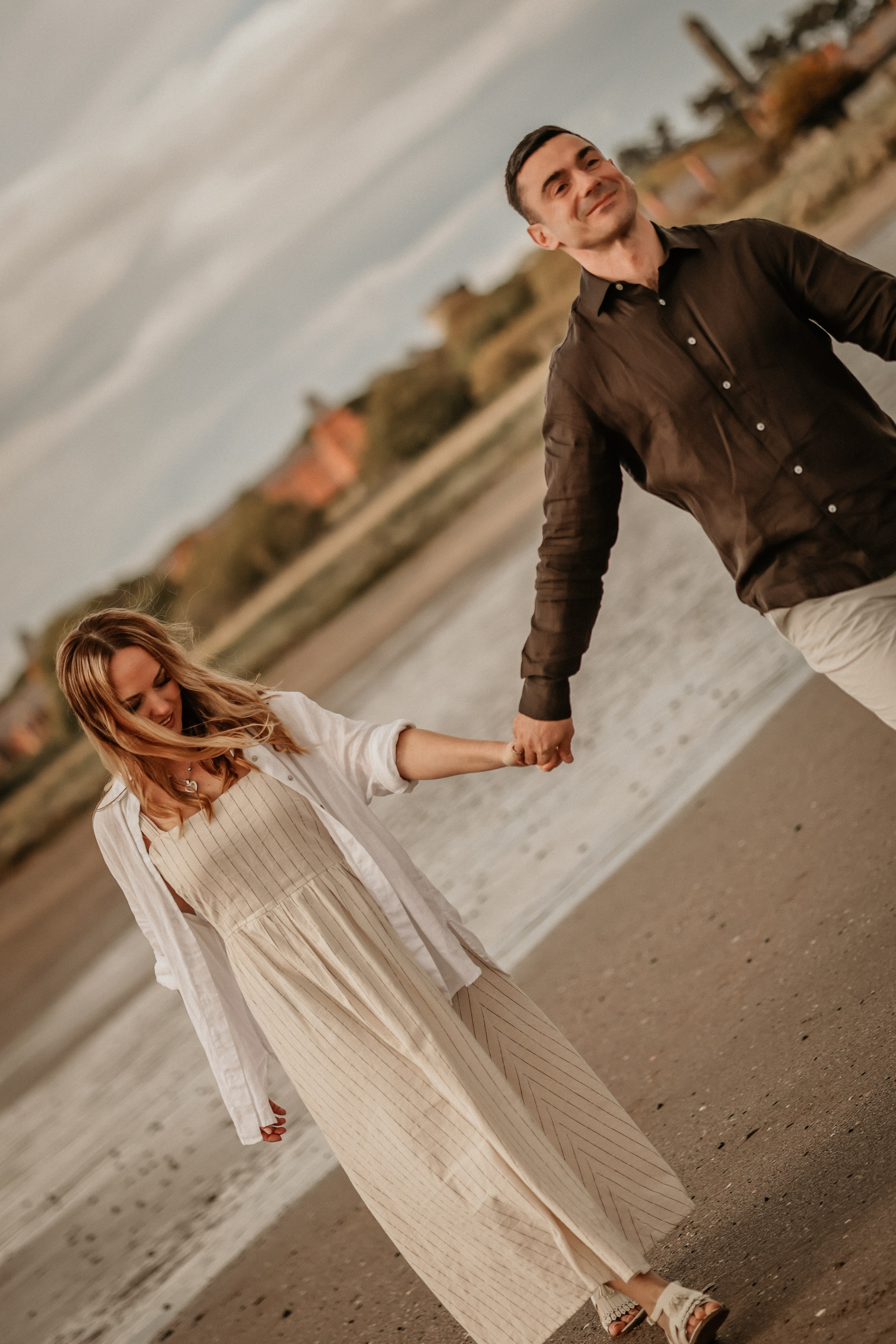 A walk on the beach. Photographer Co Dublin, Balbriggan — Agata Maliseva