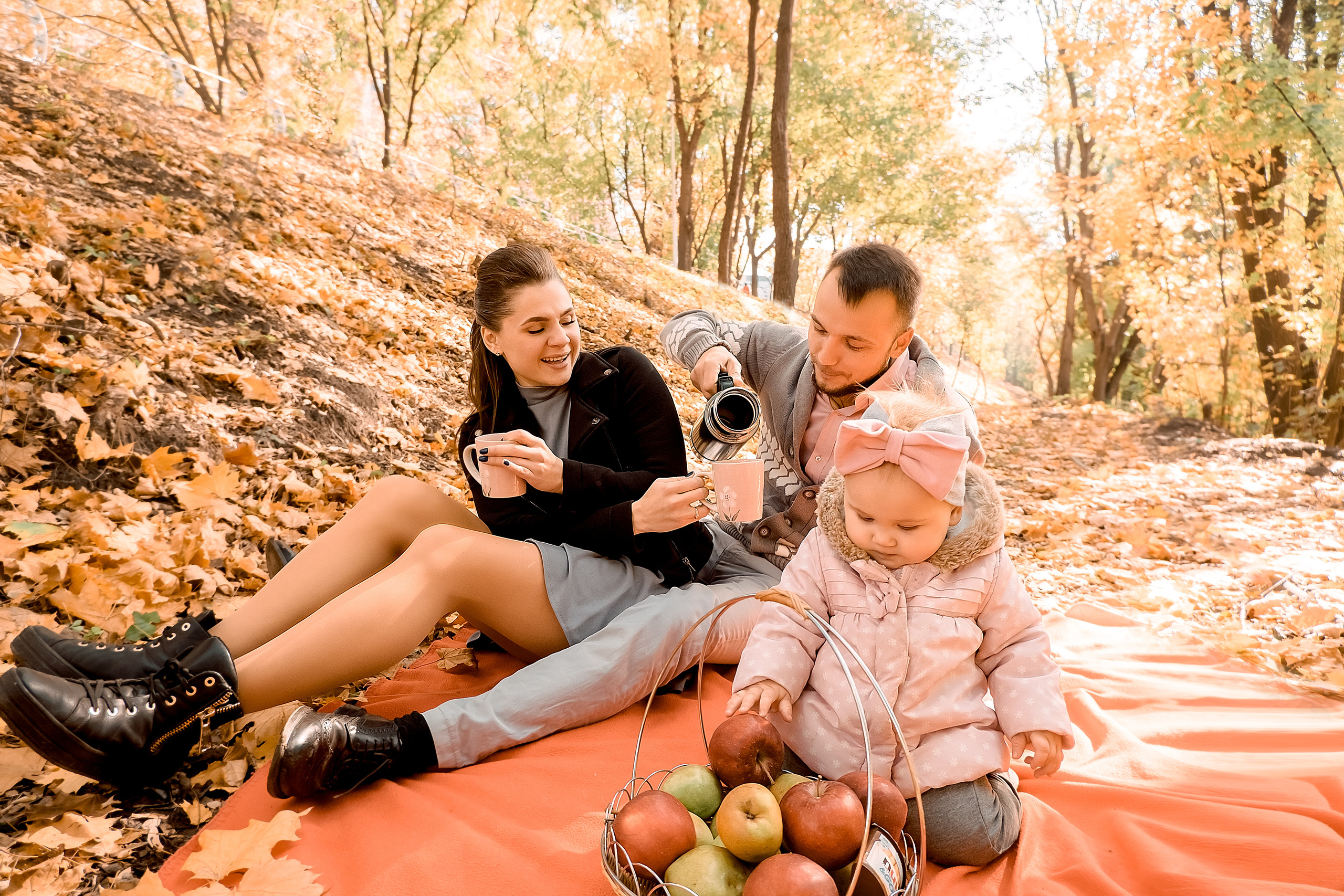 Осіння прогулянка. Валерія Сичова. Сімейний та репортажний фотограф в Португаліі