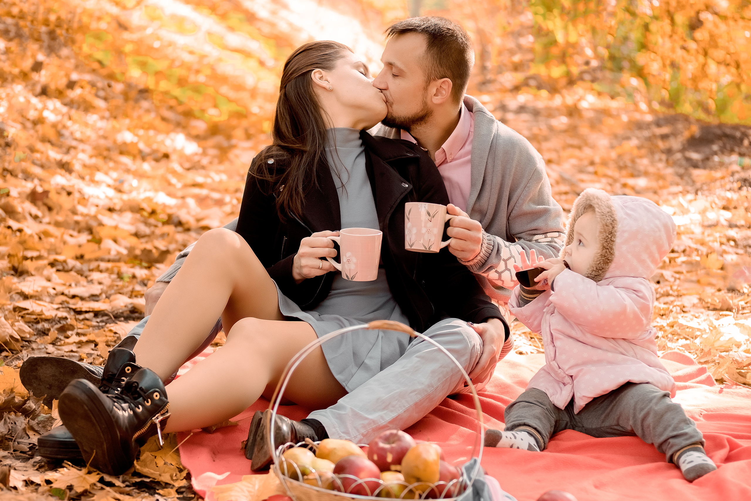 Осіння прогулянка. Валерія Сичова. Сімейний та репортажний фотограф в Португаліі