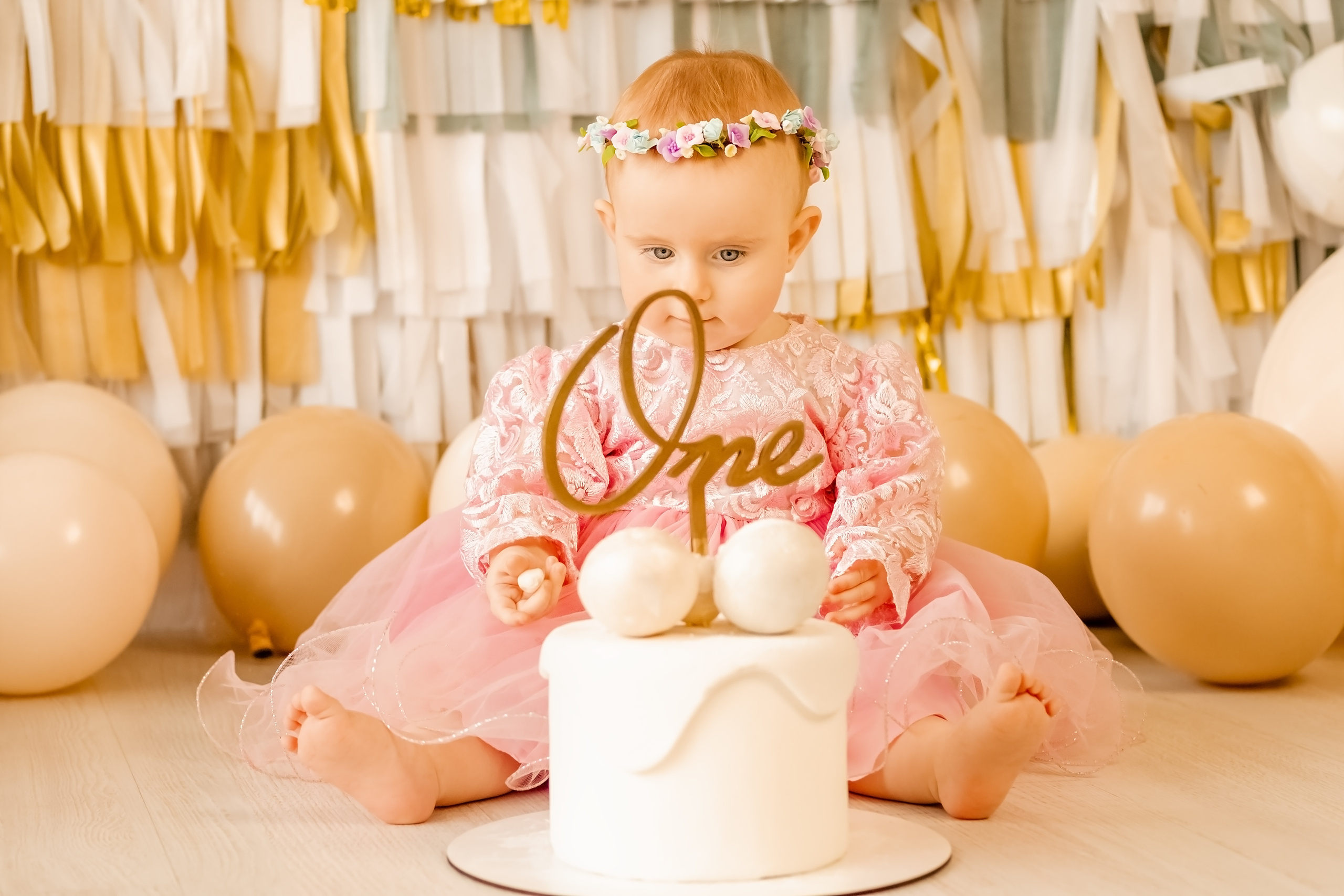 Перший День Народження. Валерія Сичова. Сімейний та репортажний фотограф в Португаліі