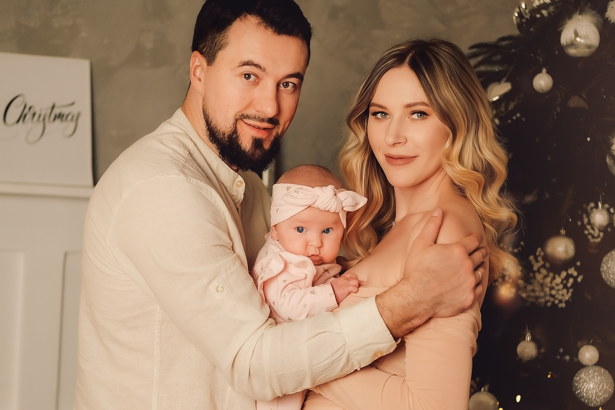 Перше Різдво. Валерія Сичова. Сімейний та репортажний фотограф в Португаліі