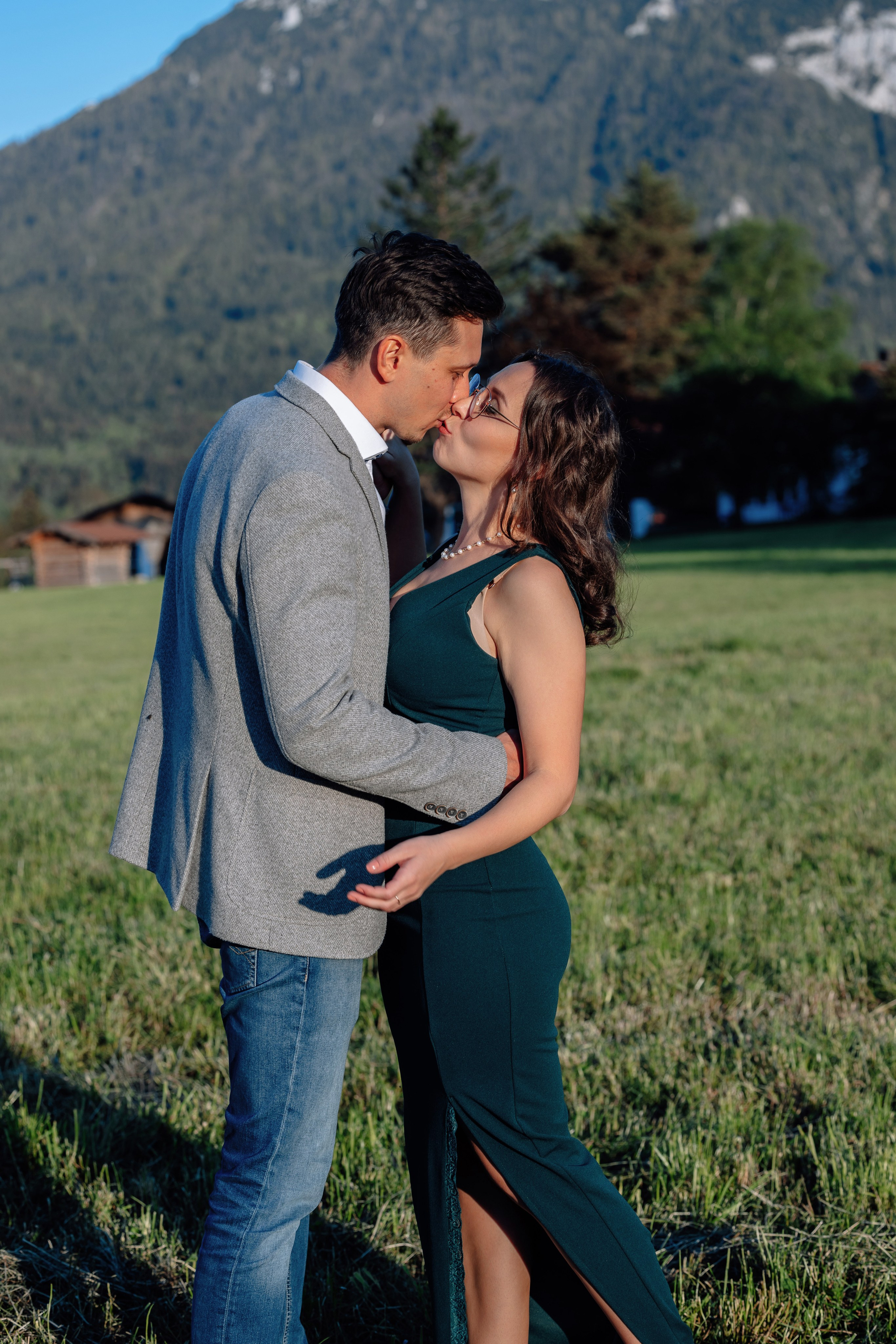 In der Nähe der Berge (bei Ruhpolding). Hochzeitsfotograf München Taufe Familienfotograf Tanja Mauke