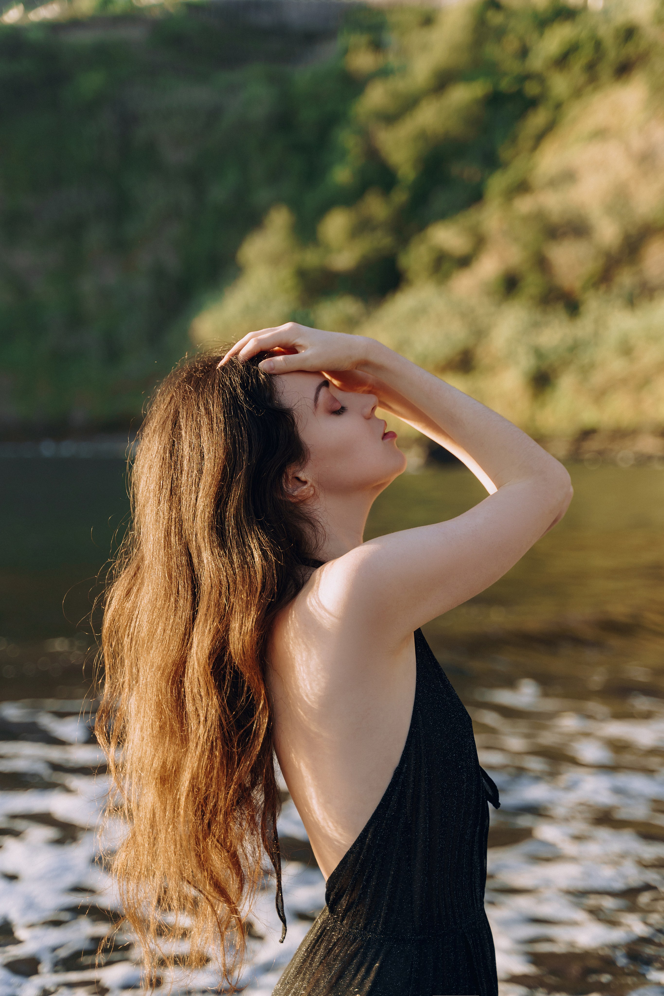 Sunrise Photoshoot with Galina at Seixal Beach | Madeira Photographer. Your photographer in Madeira