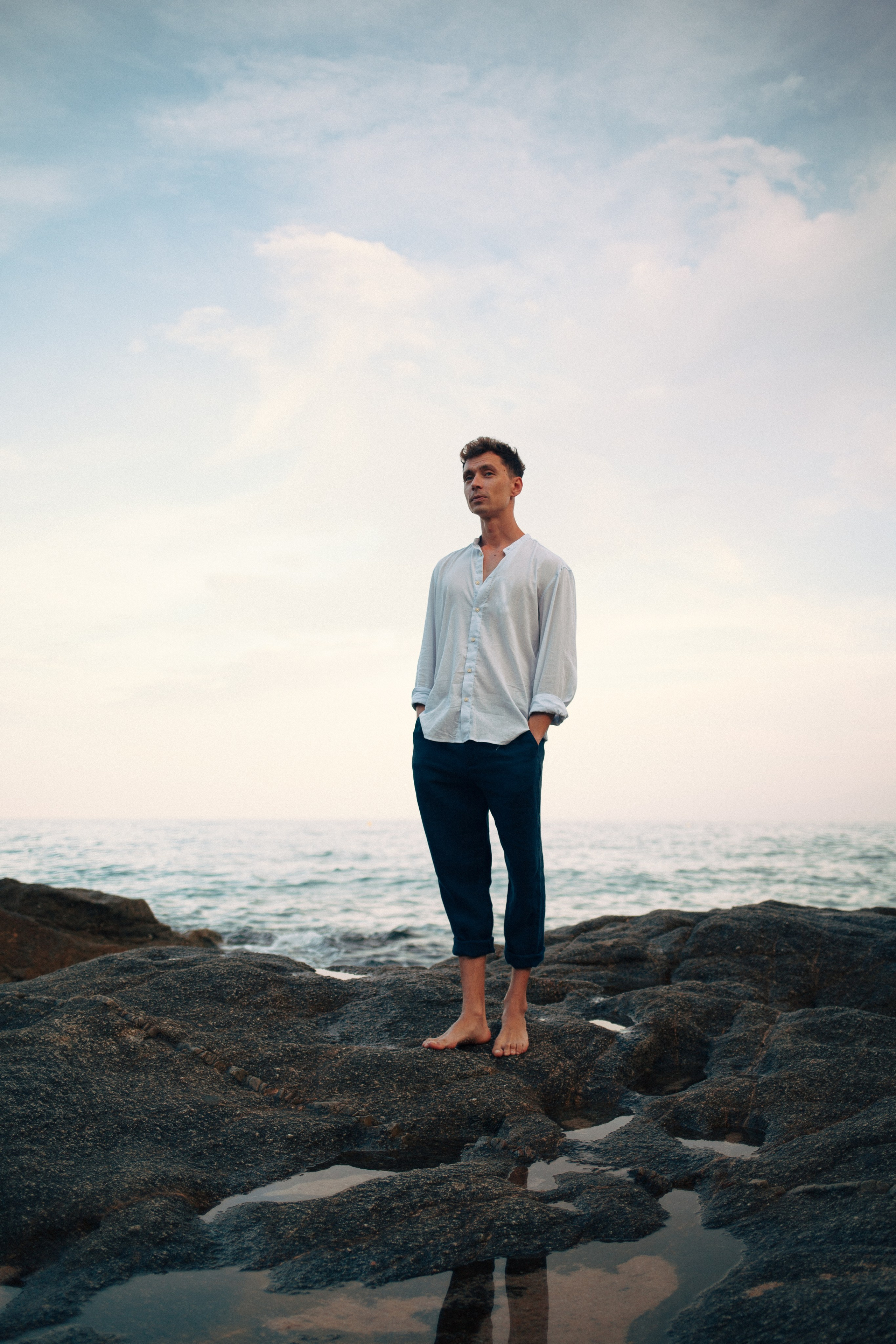 Natali and Artur, photo walk at the beach. Marina Kálcheva — Photographer, Videographer & Visual Artist in Barcelona