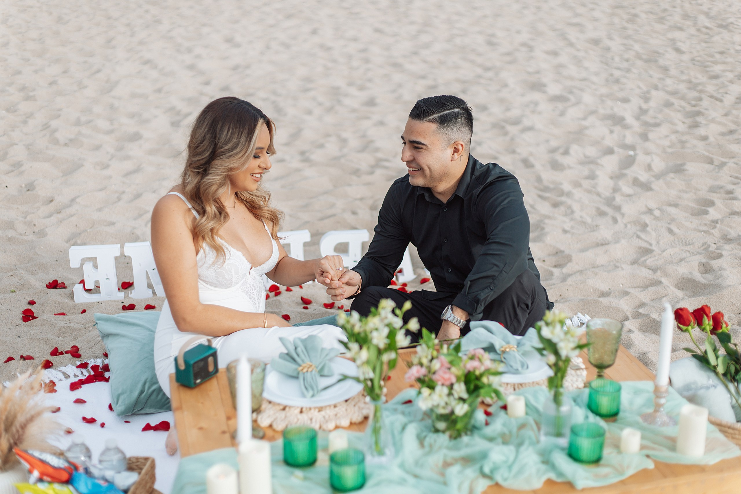 Proposal in the Malibu. Main