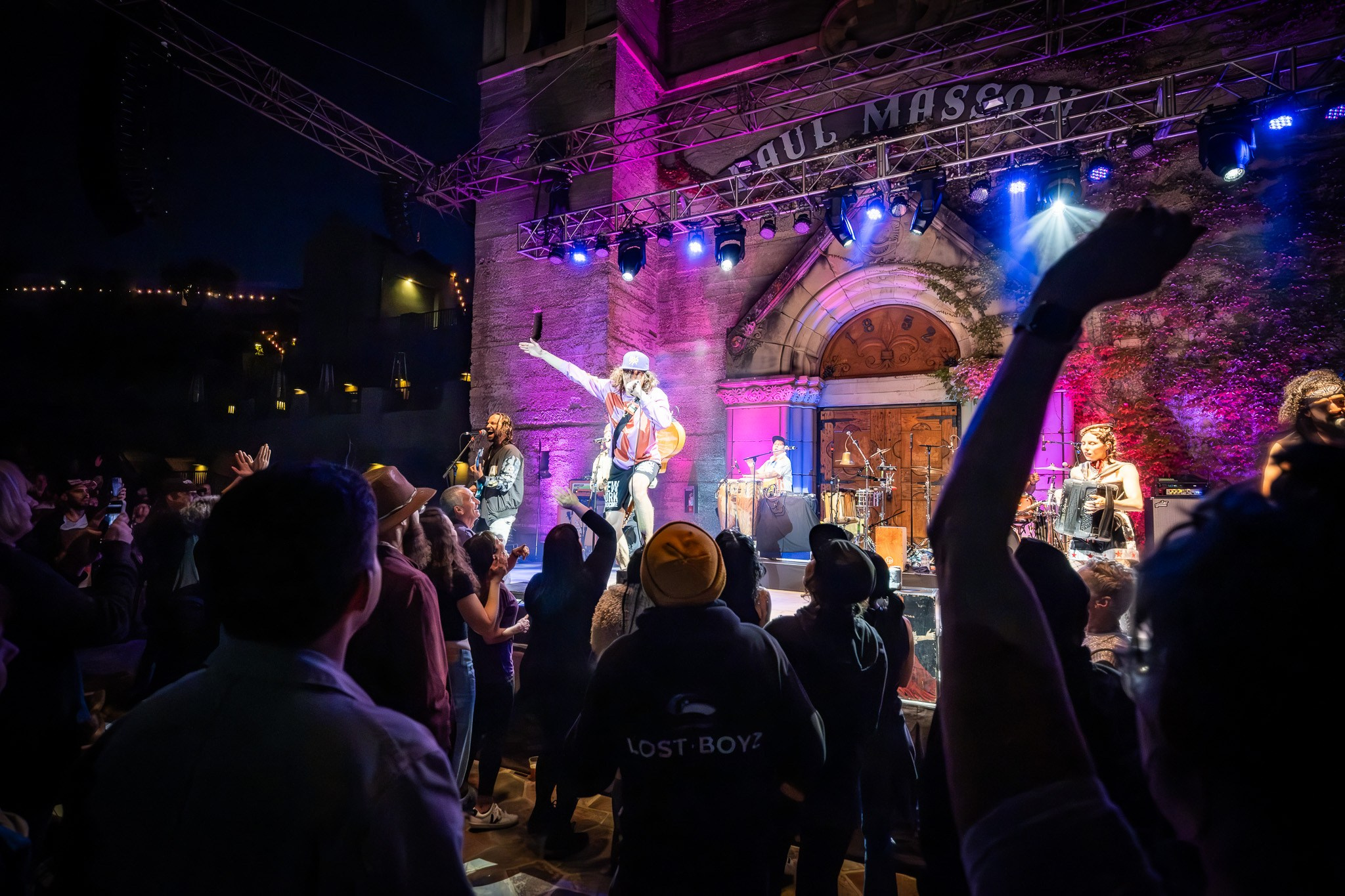 GOGOL BORDELLO / SARATOGA / CA. Reportage concert portrait photography in the San Francisco Bay Area