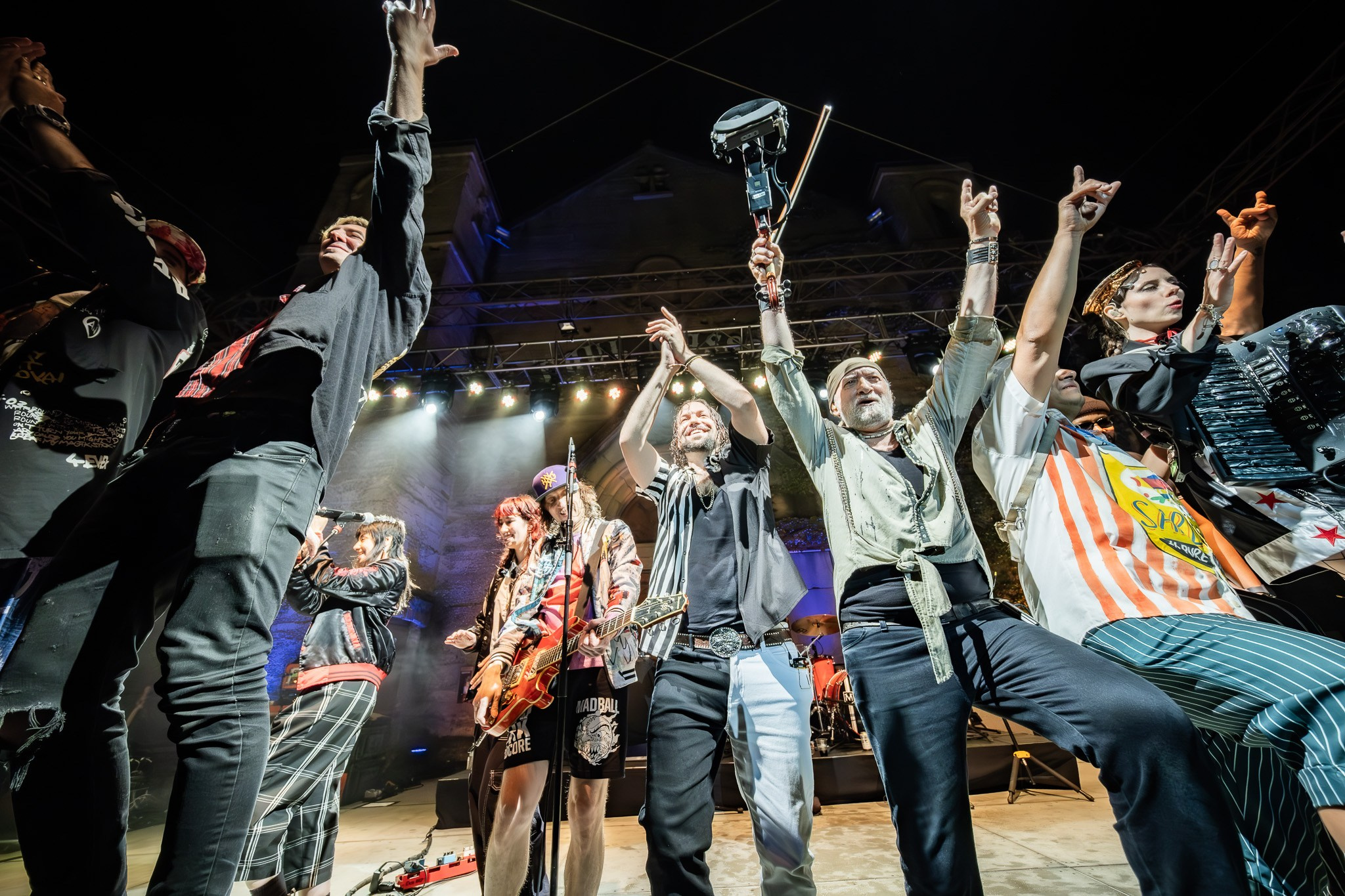 GOGOL BORDELLO / SARATOGA / CA. Reportage concert portrait photography in the San Francisco Bay Area