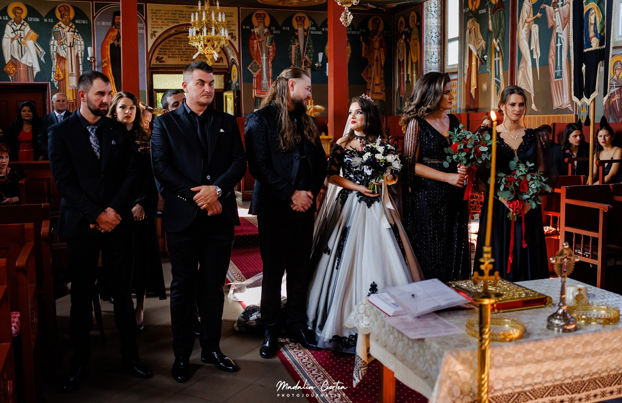 Nunta Diana si Bogdan | Black Wedding | Alba Iulia. Mădălin Ciortea - fotograf de nuntă și de familie | Dream Art Events