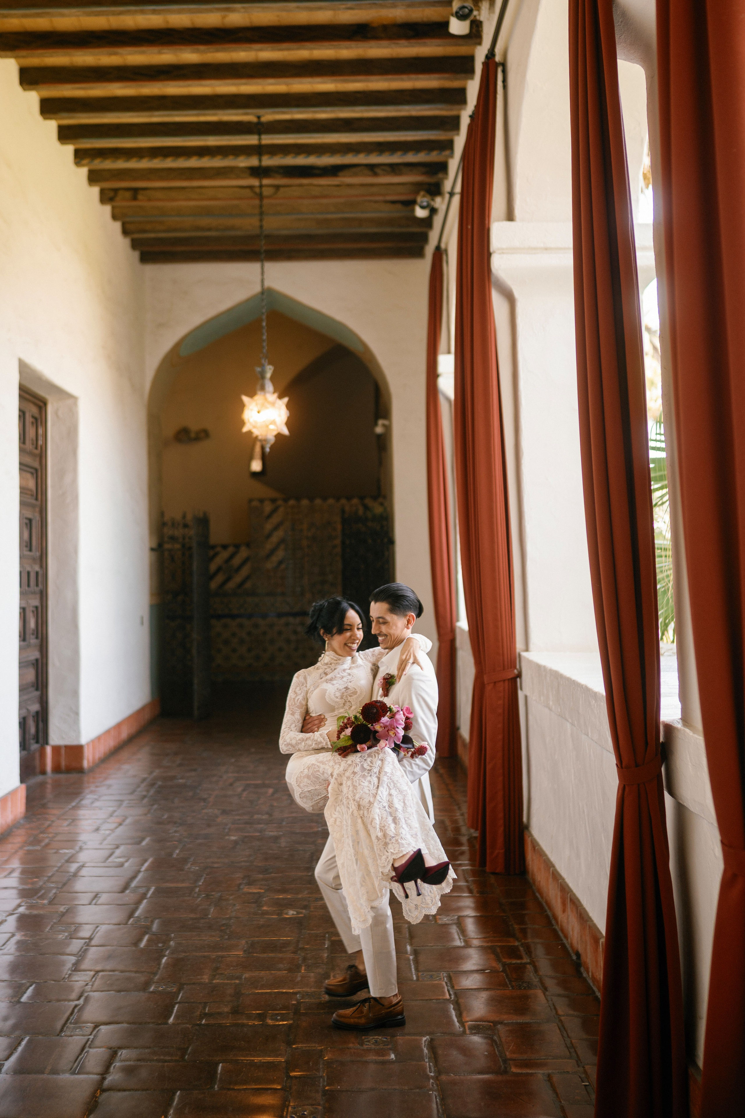 Intimate Wedding in Santa Barbara. Wedding Photography & Videography Team in California, Los Angeles, San Francisco, San Diego and Travel