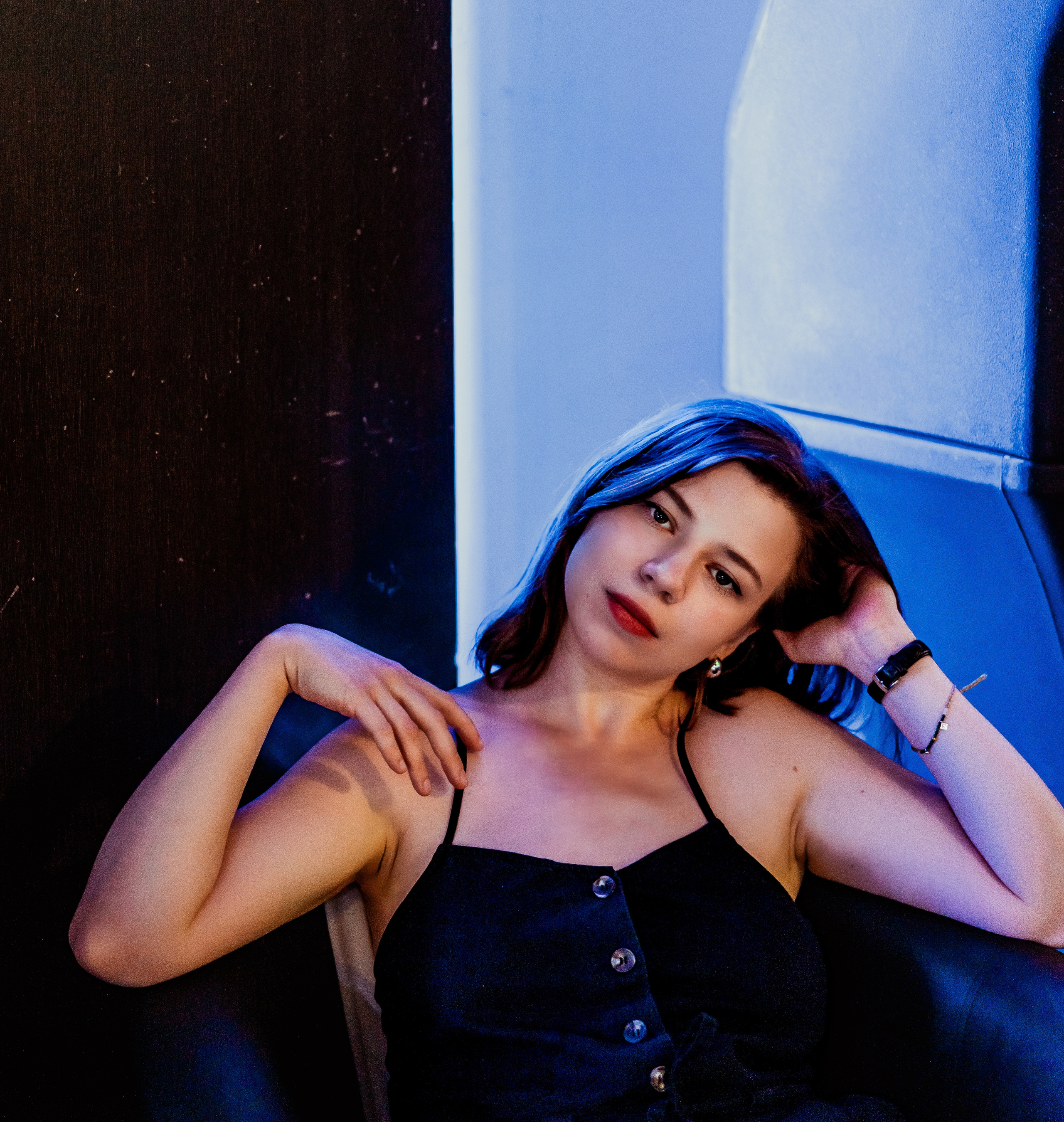 Sacha / Noir au cinéma. Photographe à Genève - Eugenia Andres