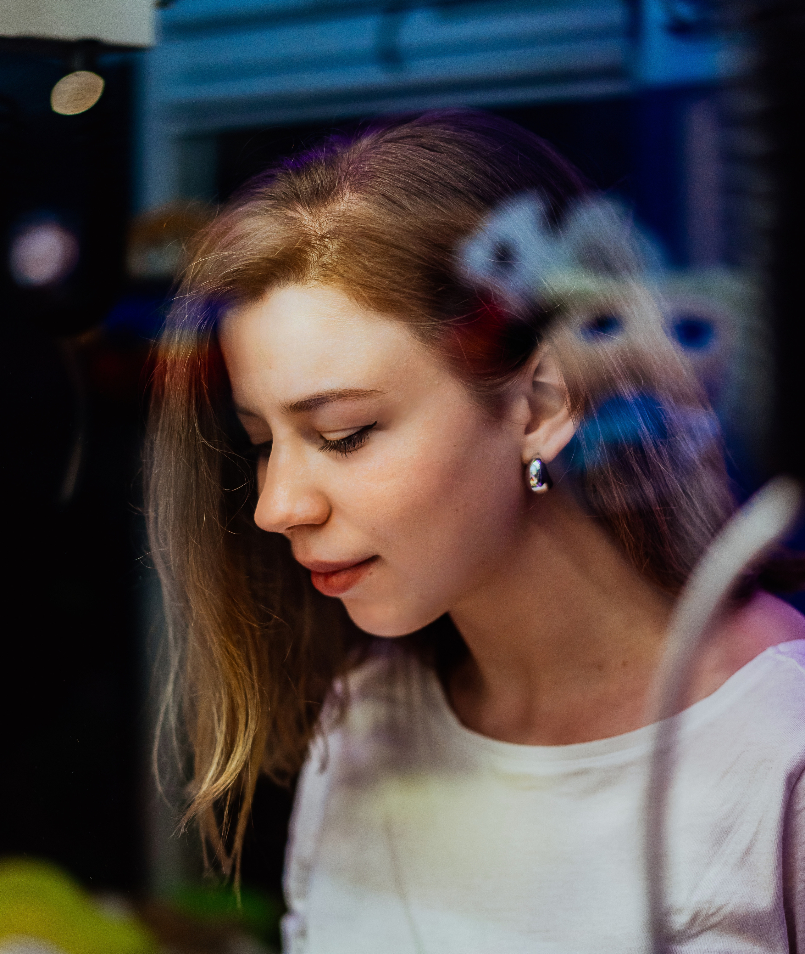 Sacha / Noir au cinéma. Photographe à Genève - Eugenia Andres