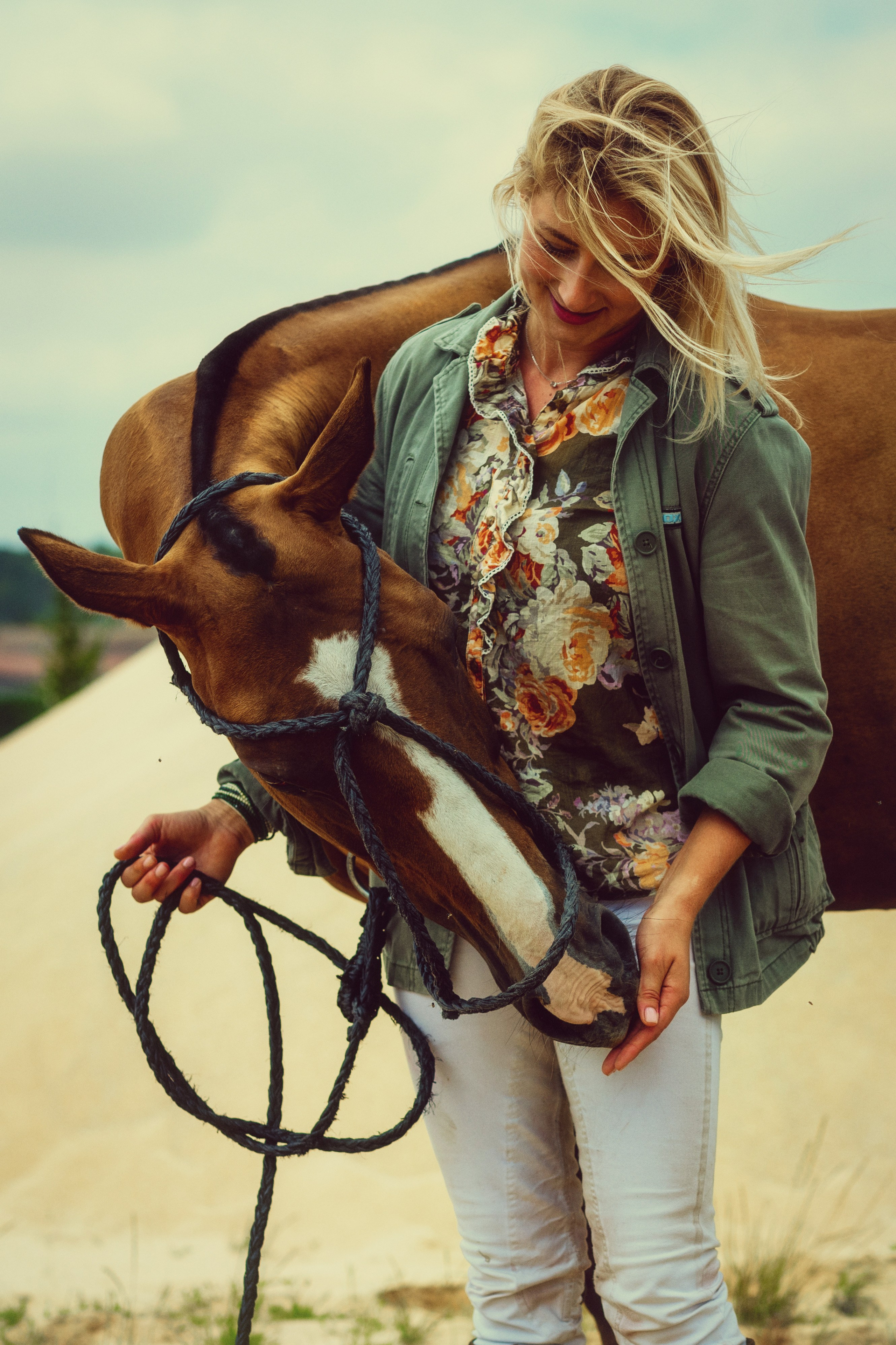Photo shoot with horses