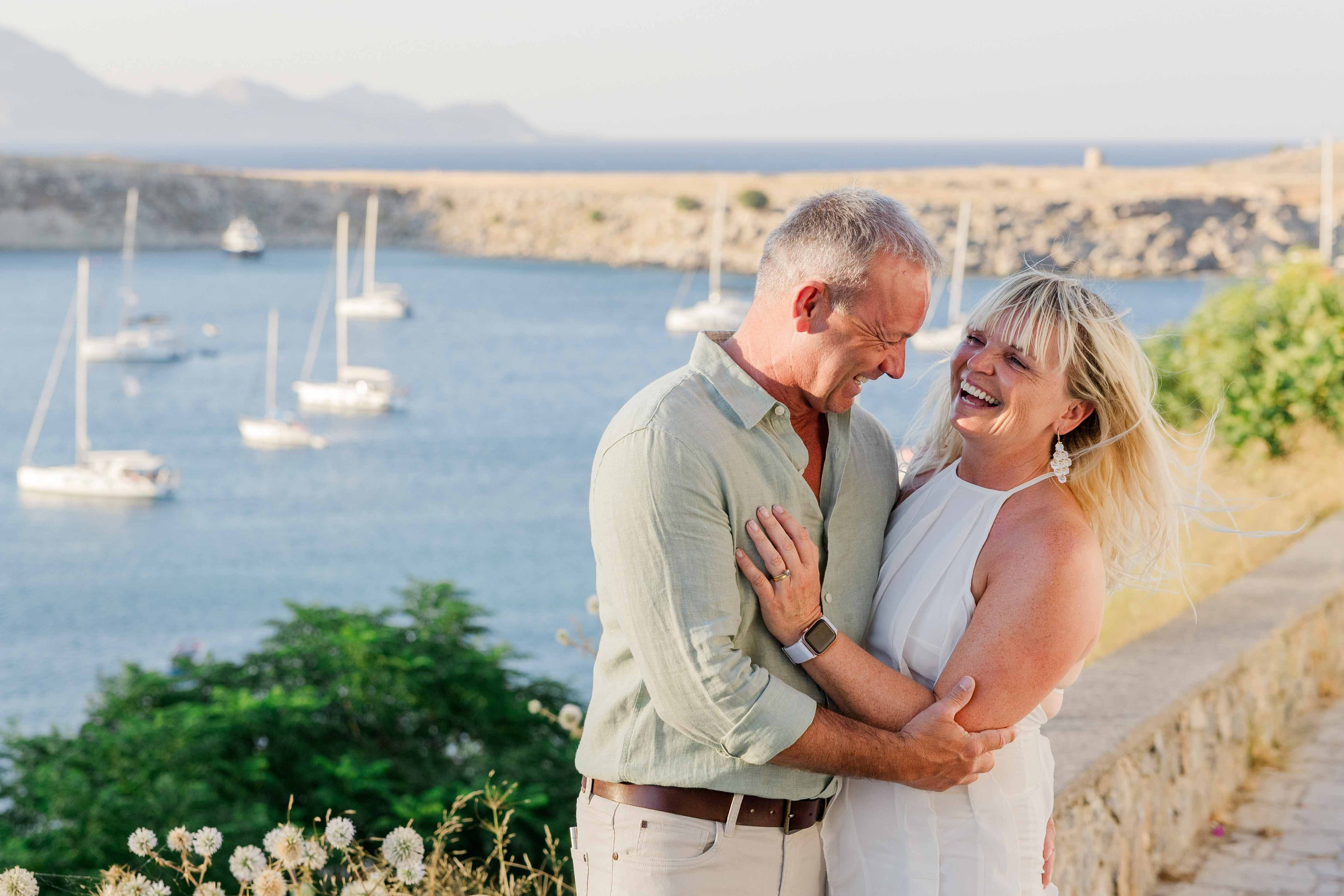 A walk to Lindos with Rob & Louise!. Photography in Rhodes