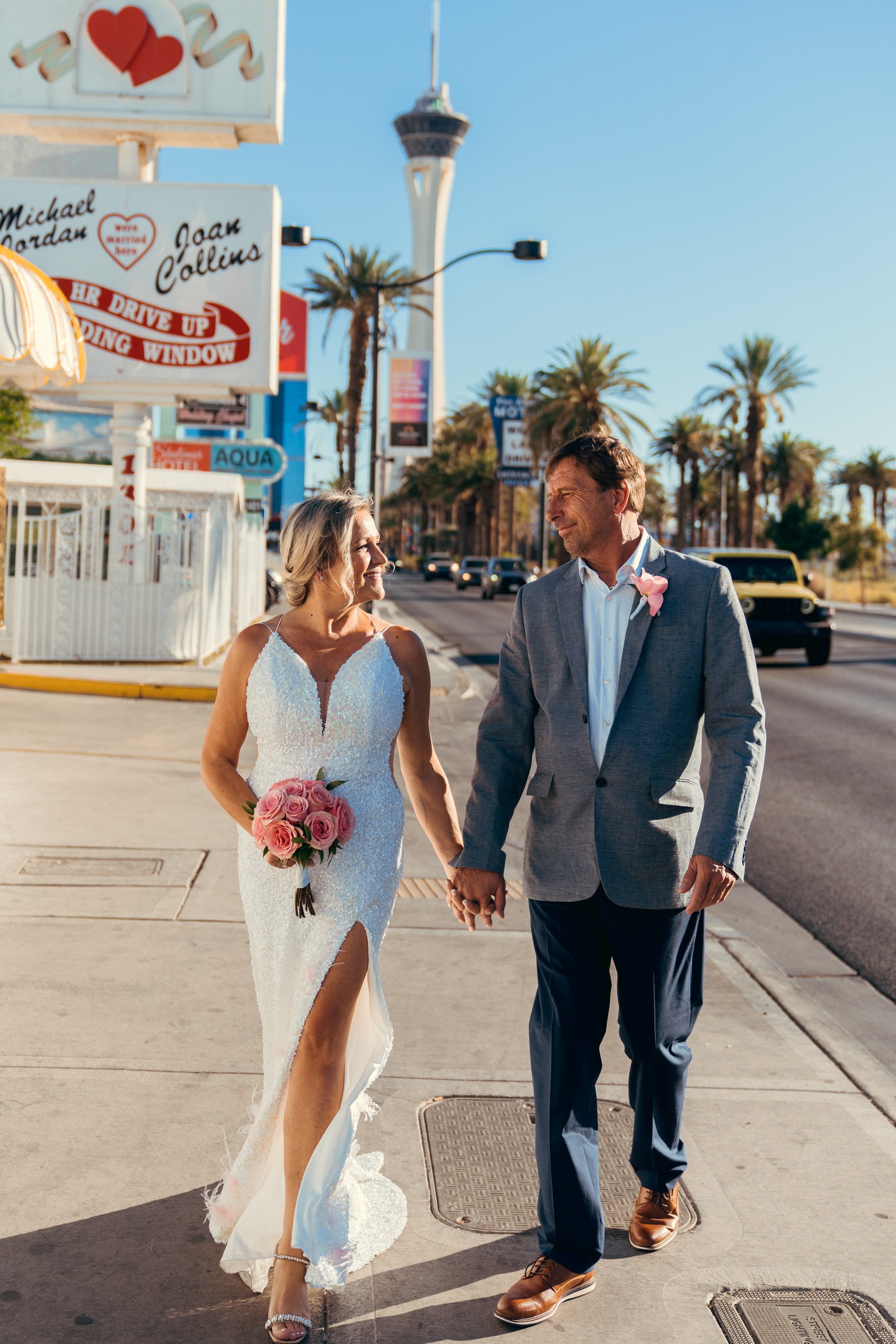 Sandra&Steffen. Renewal vows. Wedding & elopement photographer Viktoriya Kravtsov. Las Vegas