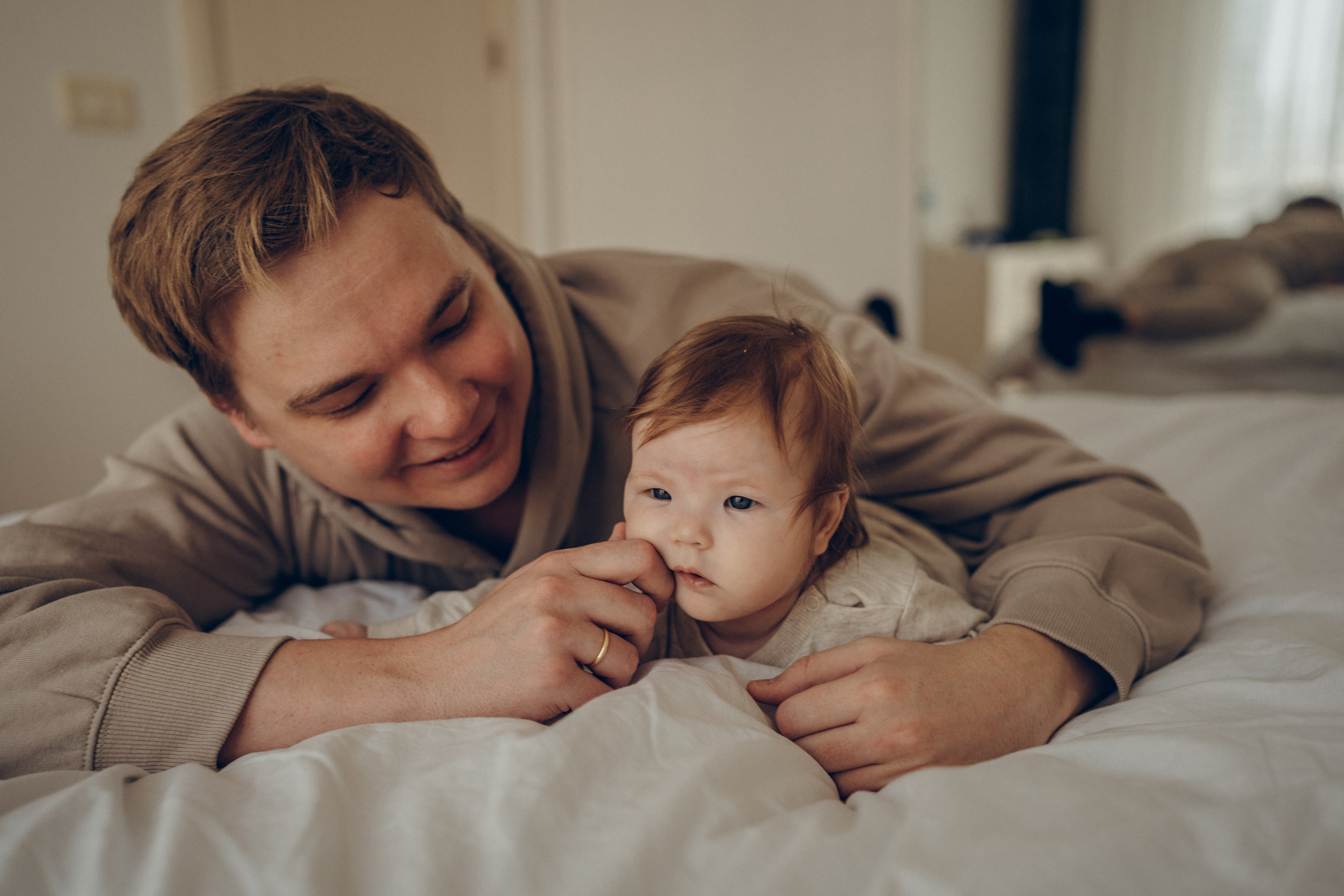 Семейная с младенцем. Фотограф Москва Ларина Юлия