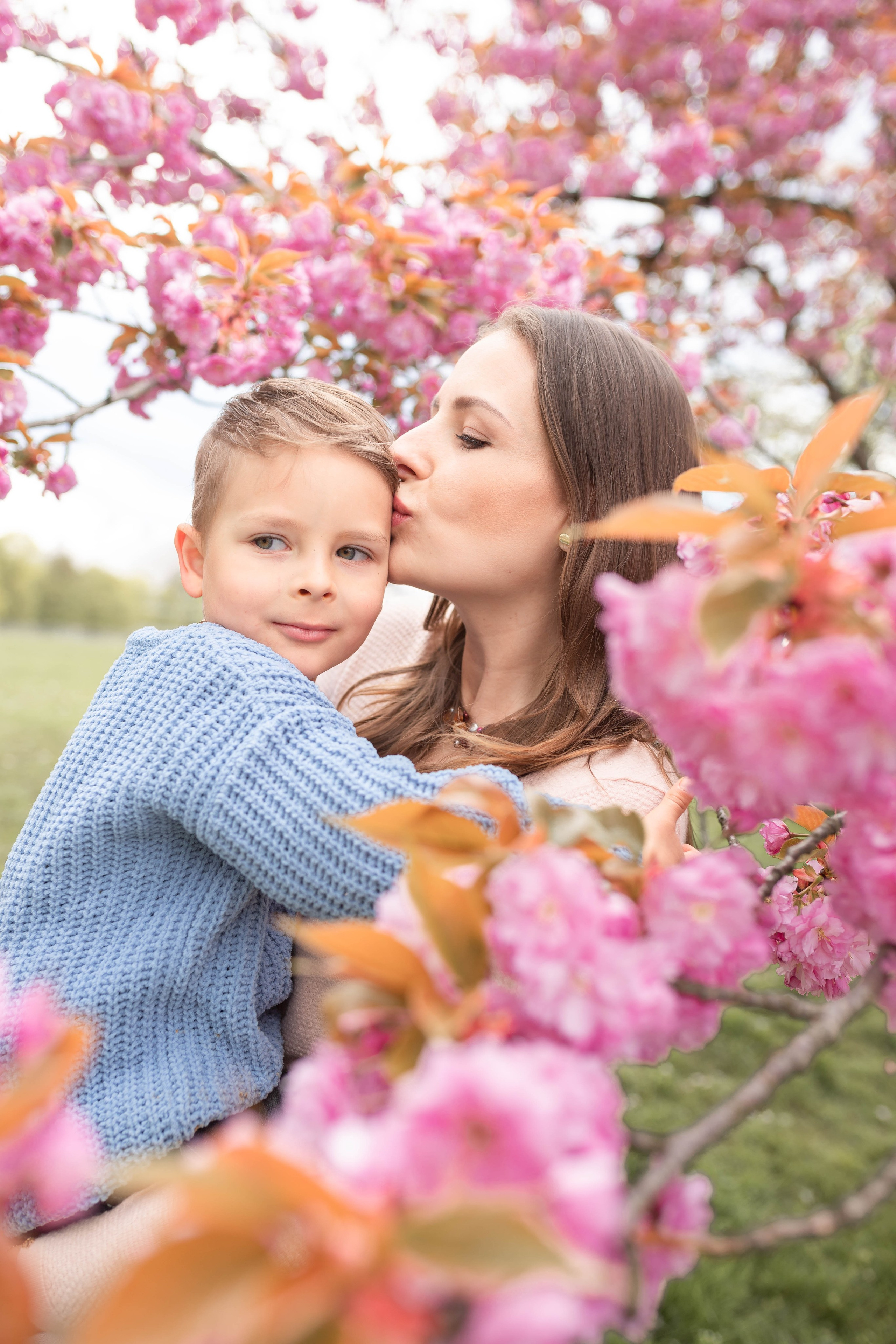 Cherry blossoms. Familien- und Kinderfotografin Katerina Vlasenko, München