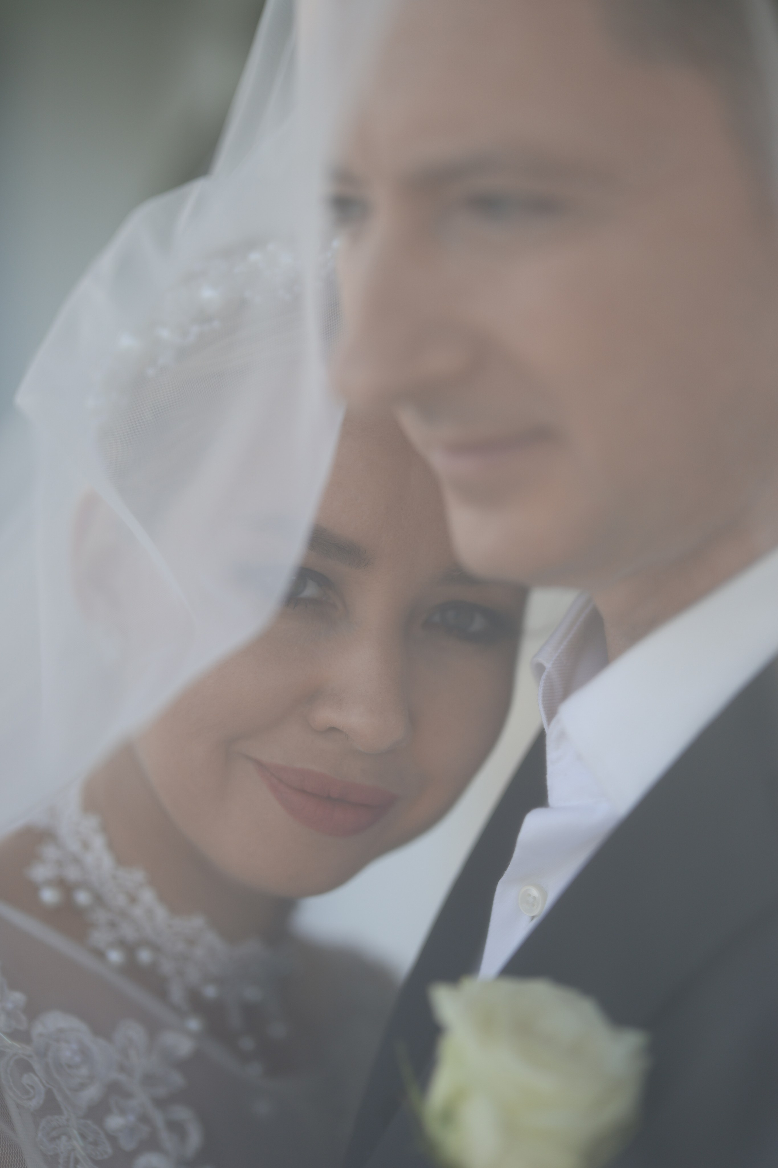 Sinnliches Brautpaarportrait bei der Hochzeit in Nürnberg